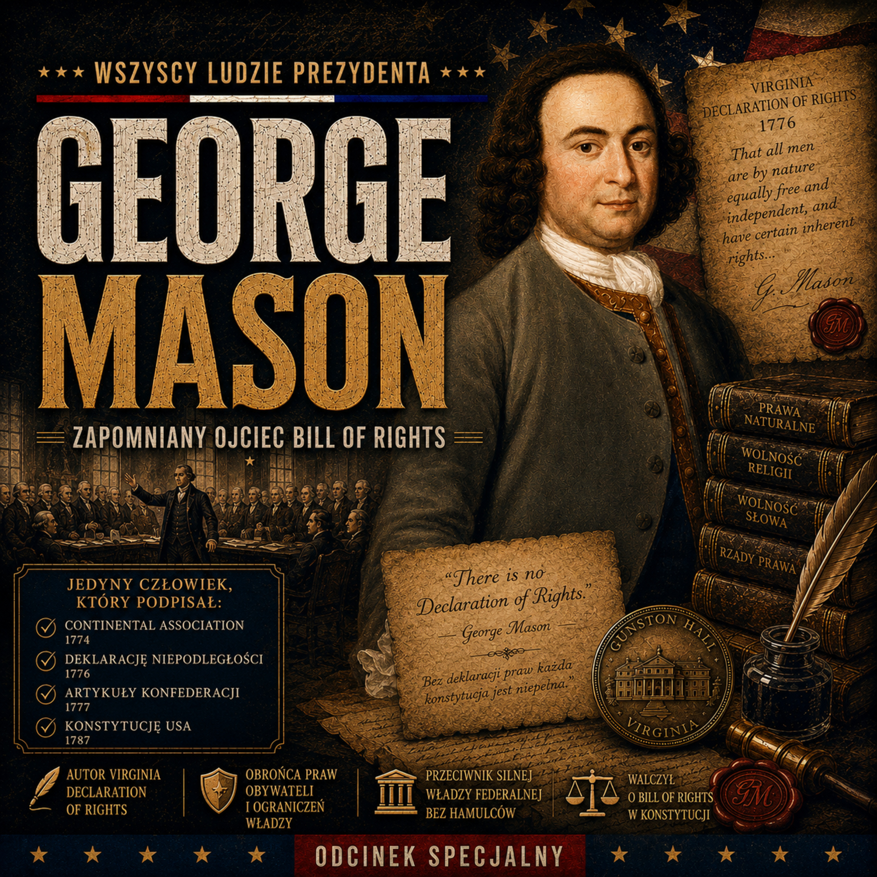 Wszyscy Ludzie Prezydenta - 53. George Mason episode artwork