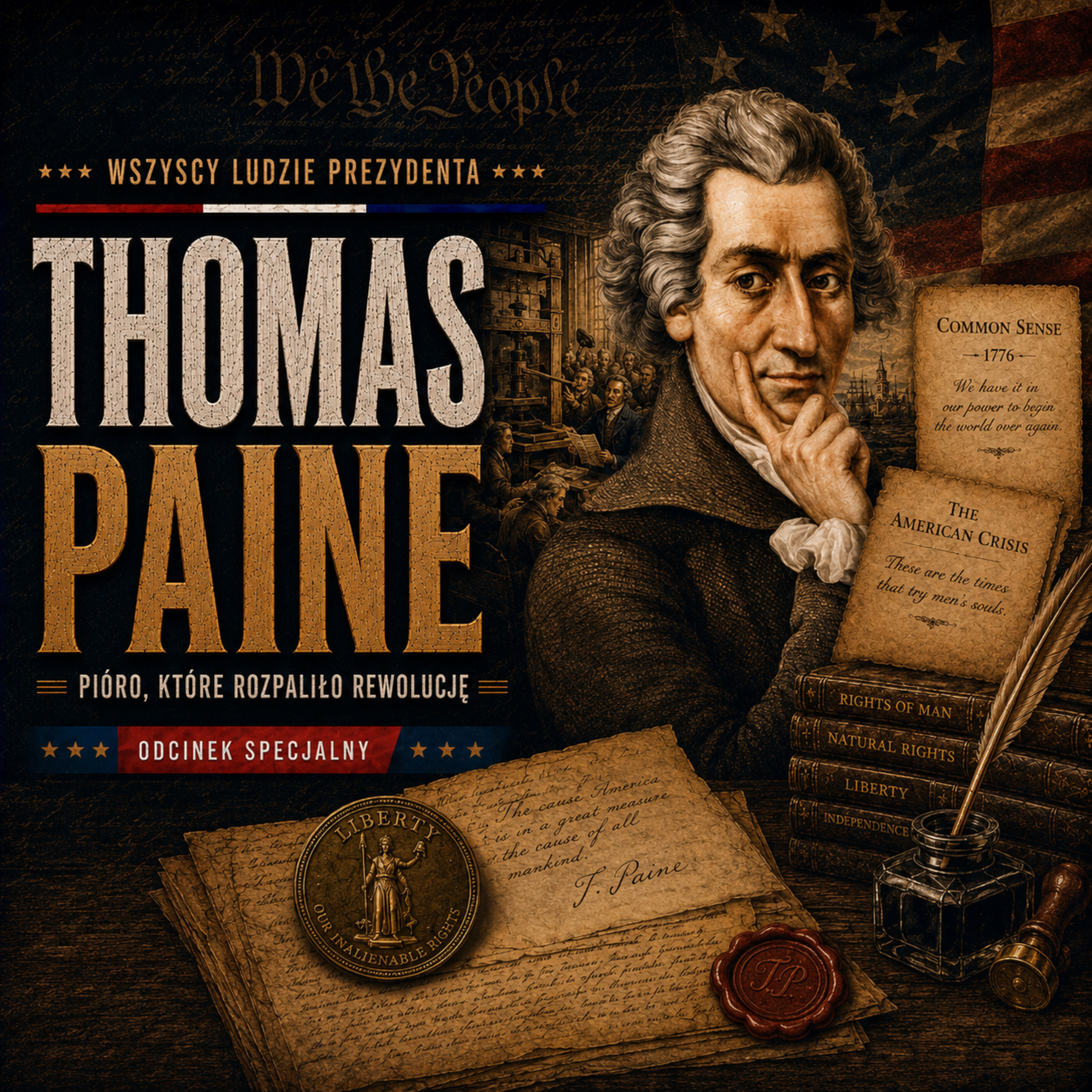 Wszyscy Ludzie Prezydenta - 54. Thomas Paine episode artwork