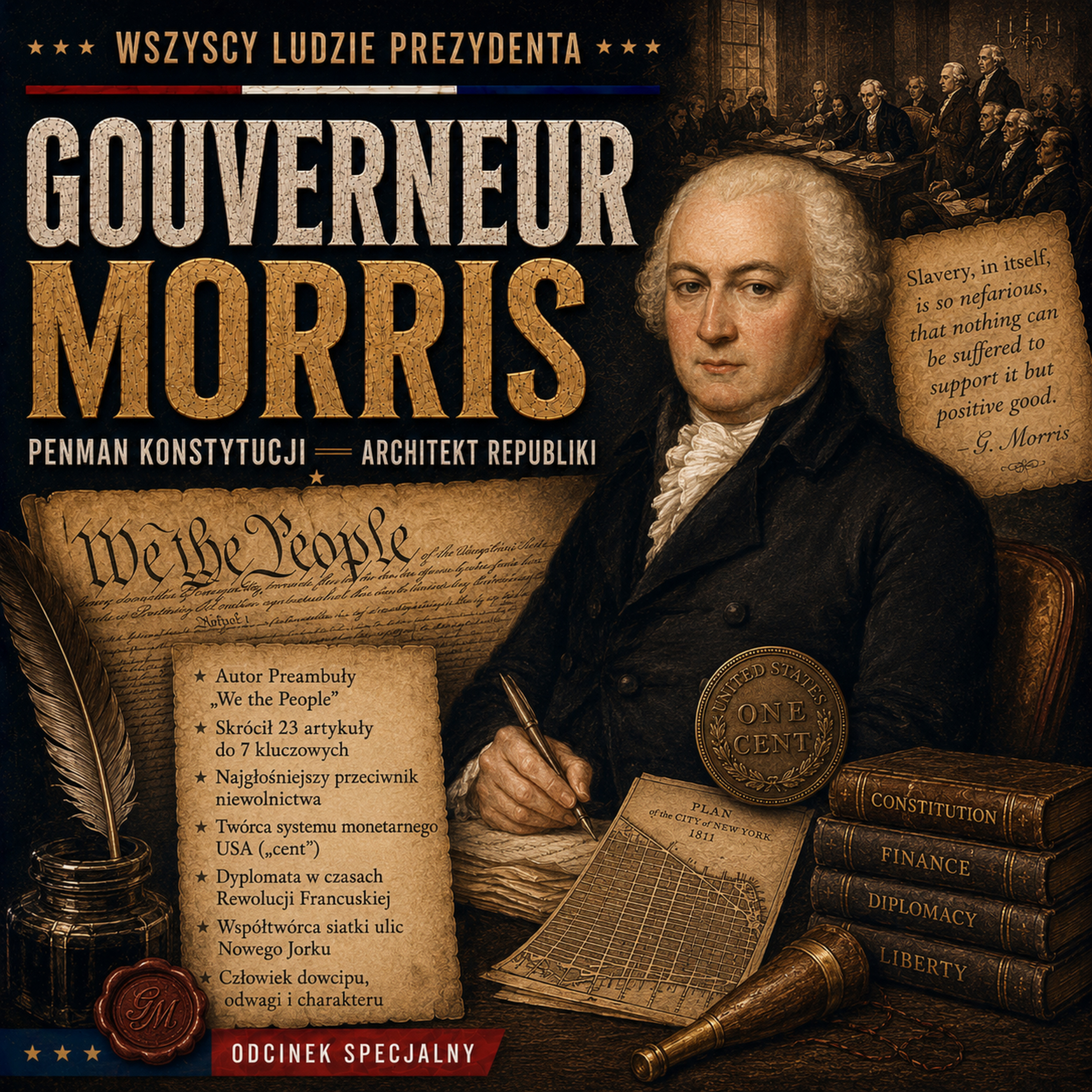 Wszyscy Ludzie Prezydenta - 55. Gouverneur Morris episode artwork