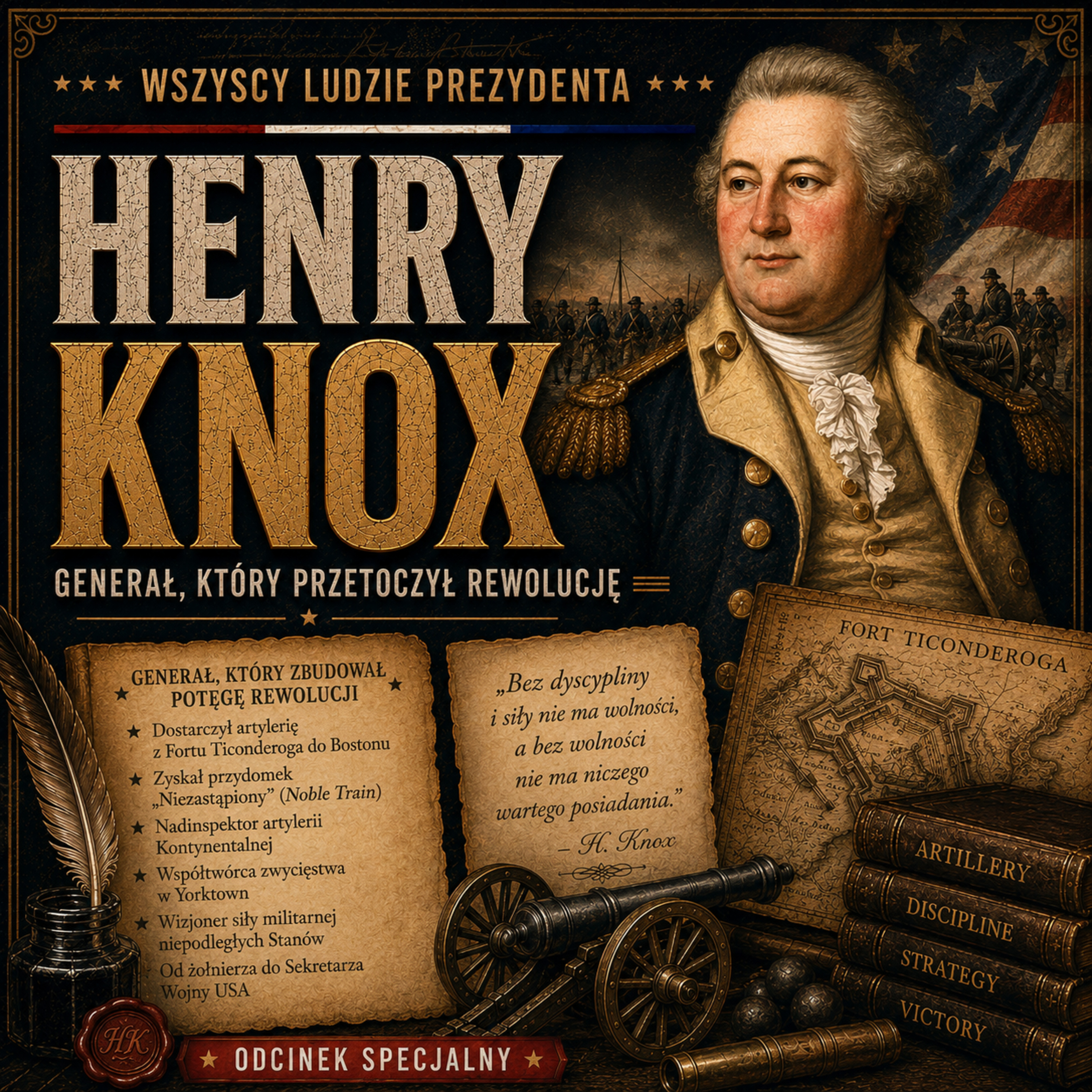 Wszyscy Ludzie Prezydenta - 56. Henry Knox episode artwork