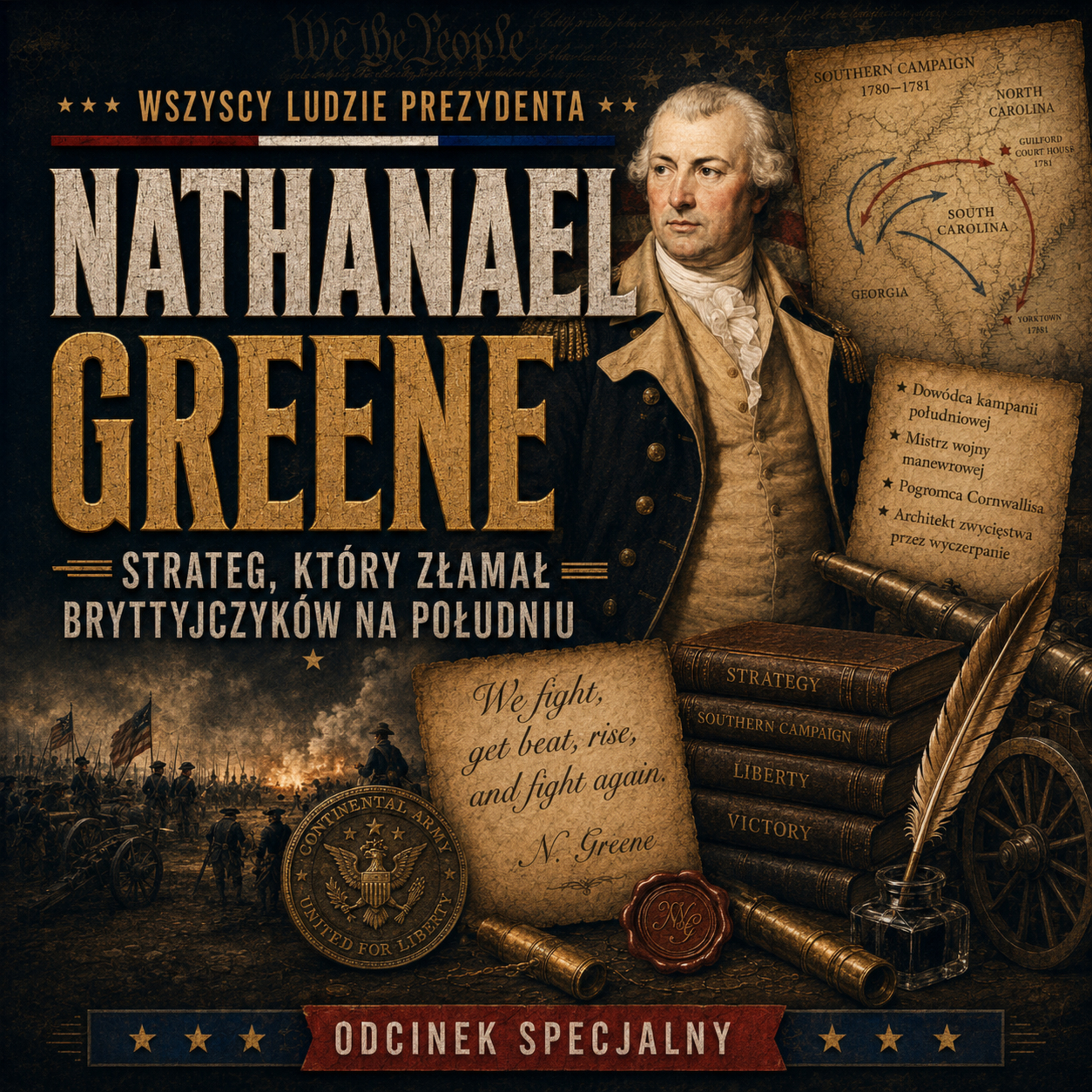 Wszyscy Ludzie Prezydenta - 57. Nathanael Greene episode artwork