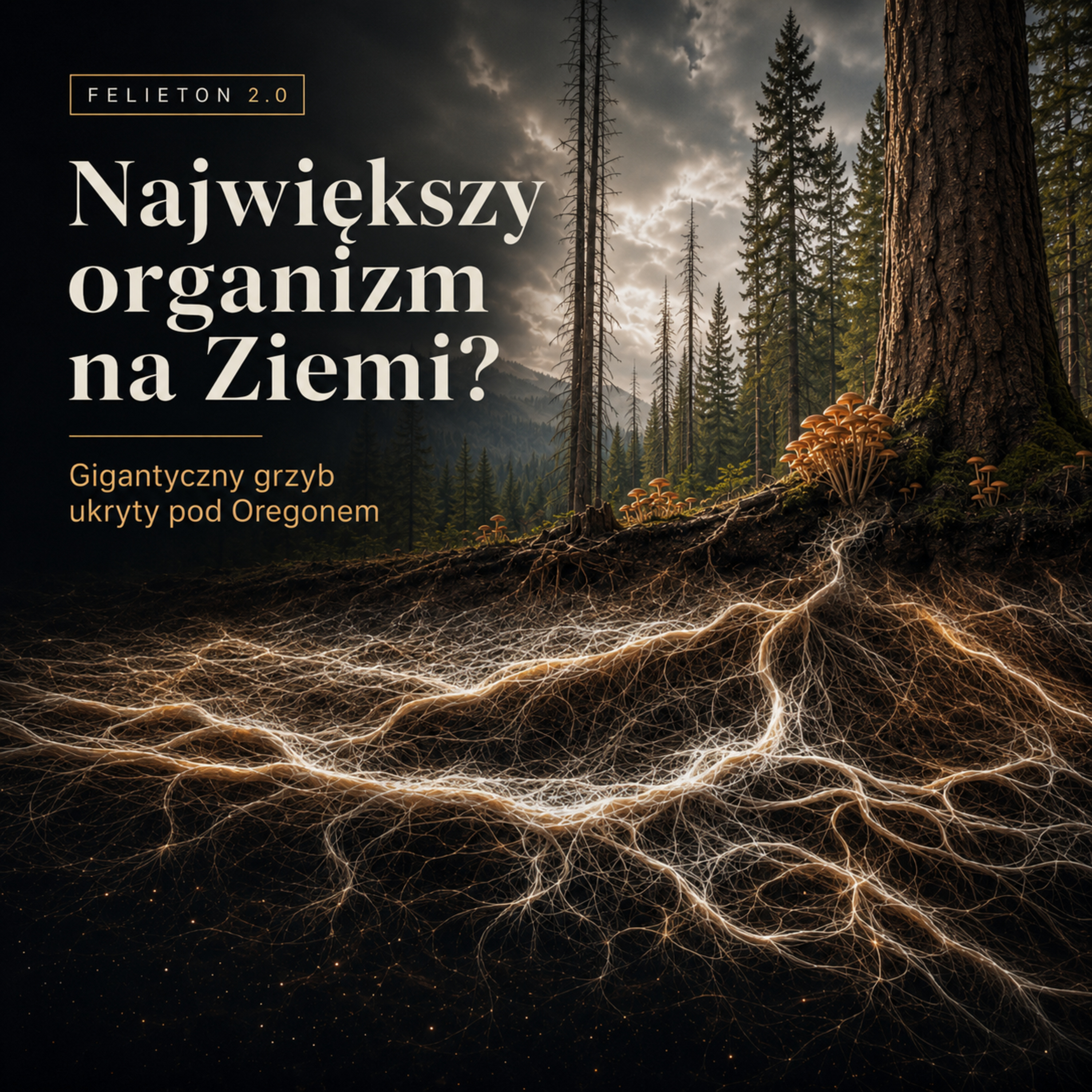 Felieton 2.0 - Największy organizm na Ziemi nie jest wielorybem. I prawie go nie widać. episode artwork