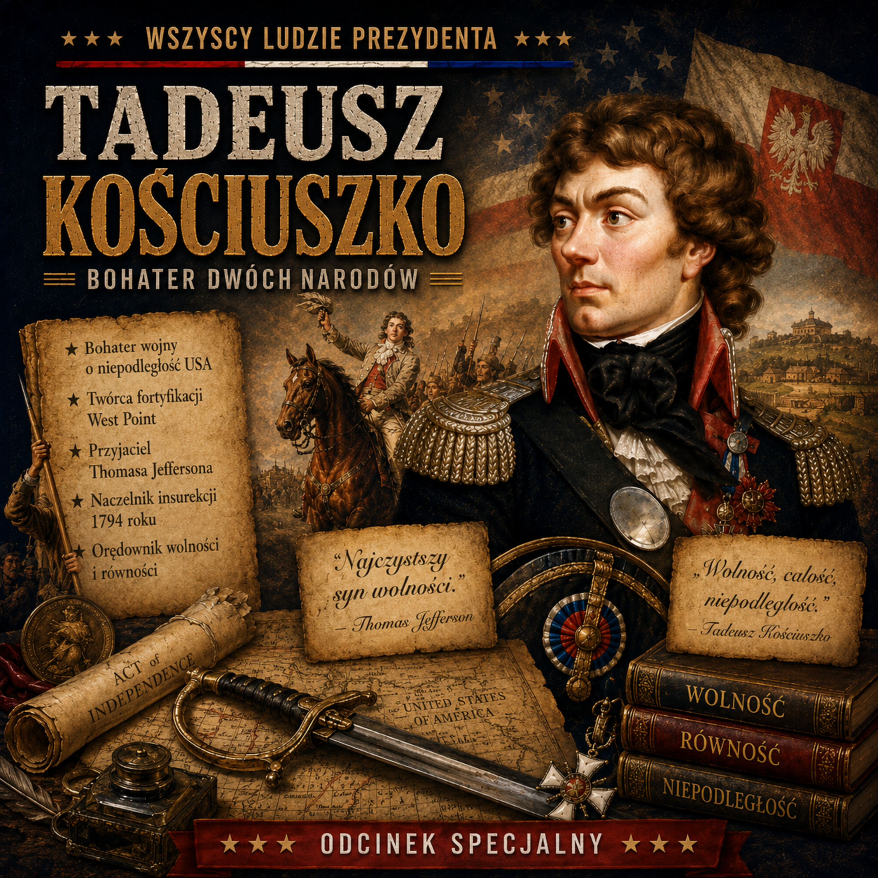 Wszyscy Ludzie Prezydenta - 59. Tadeusz Kościuszko episode artwork