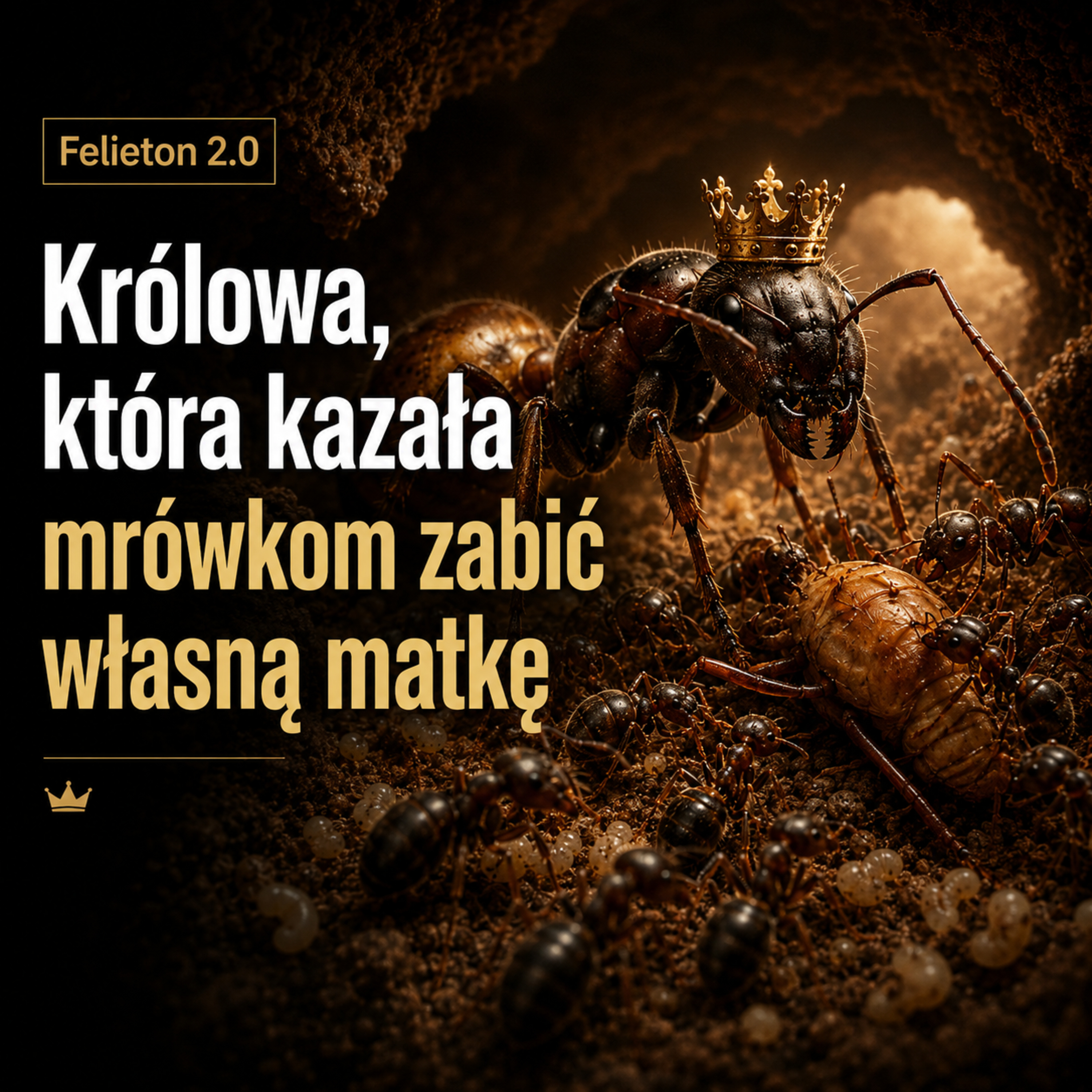 Felieton 2.0 - Królowa, która kazała mrówkom zabić własną matkę episode artwork