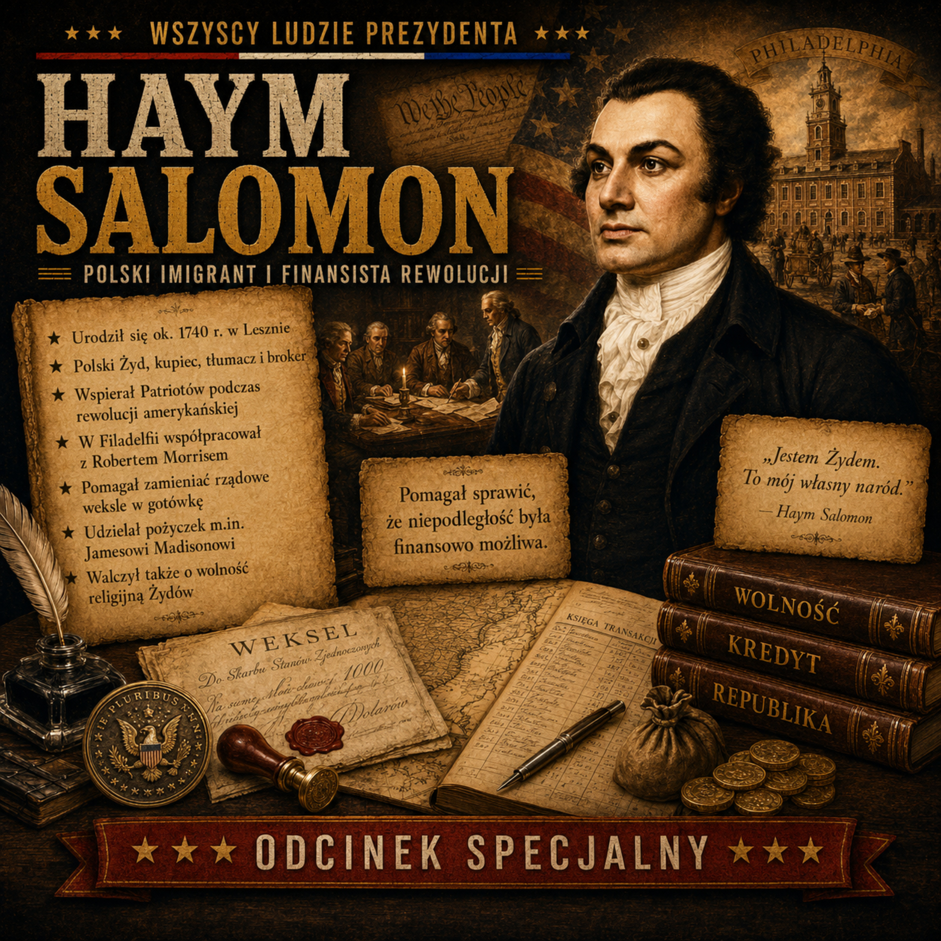 Wszyscy Ludzie Prezydenta - 61. Haym Salomon episode artwork