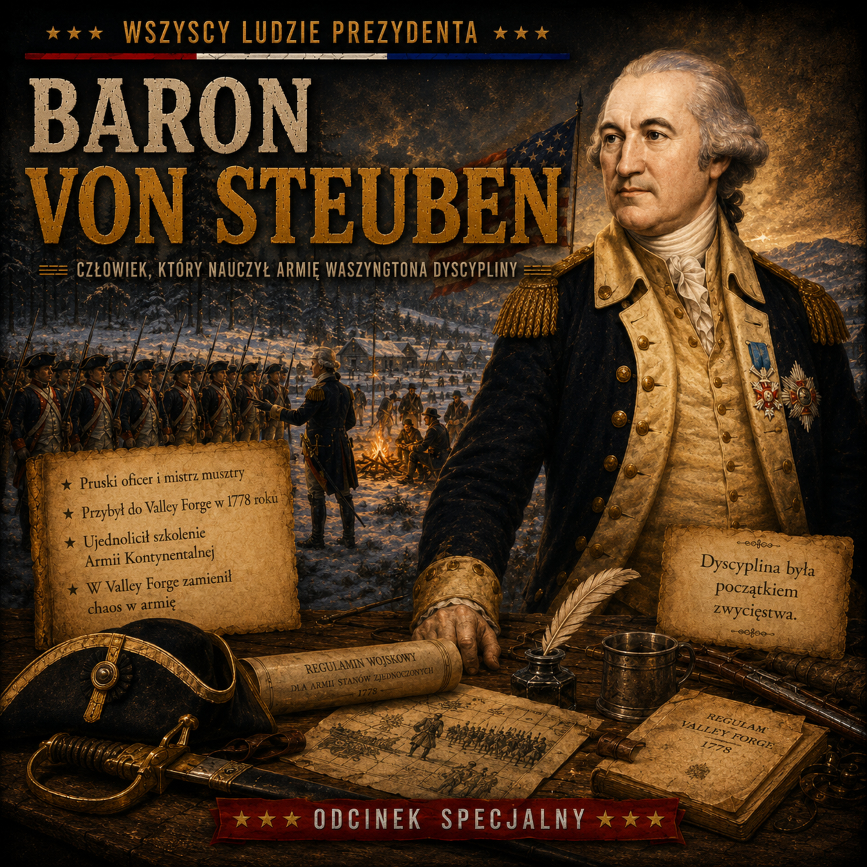 Wszyscy Ludzie Prezydenta - 62. Baron von Steuben episode artwork