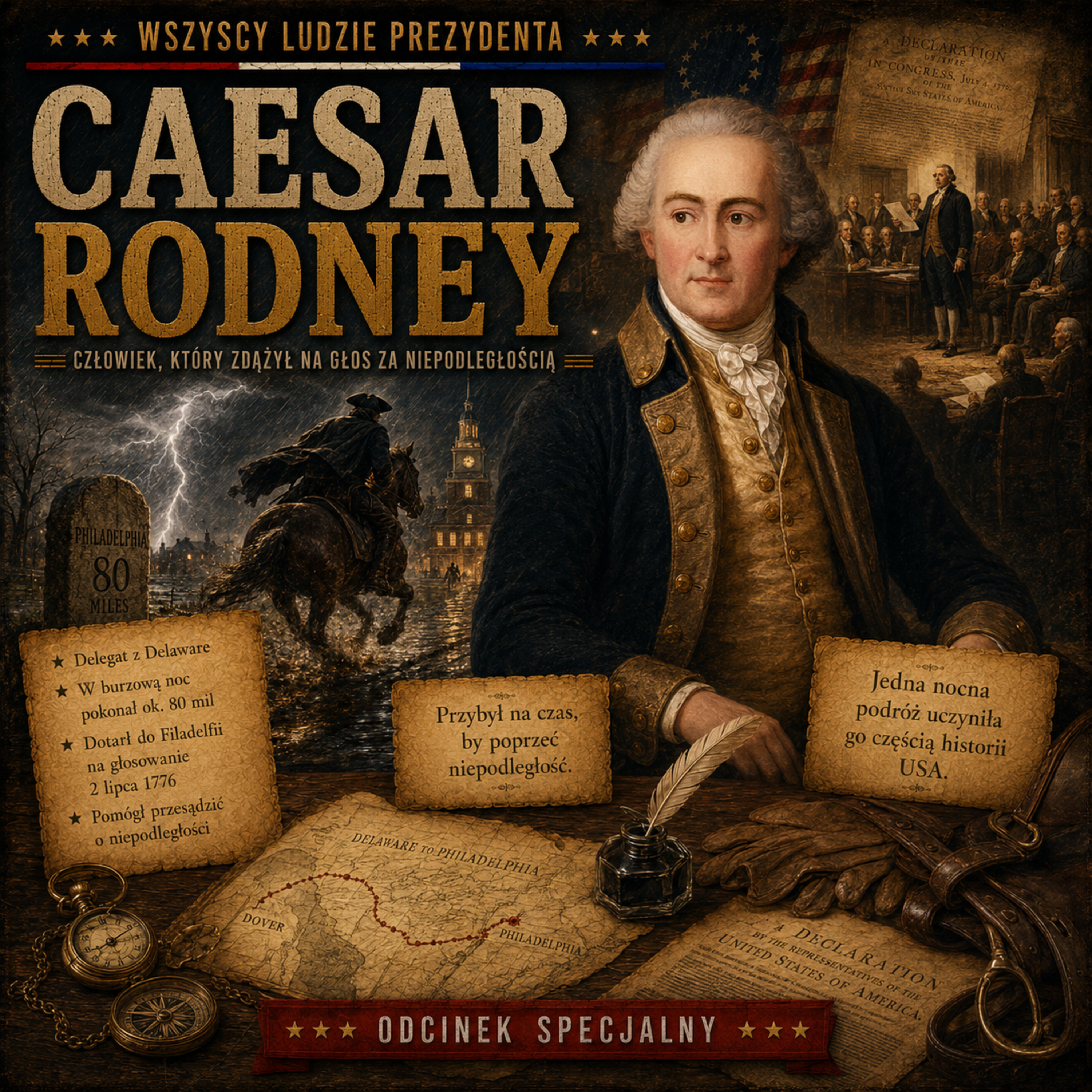 Wszyscy Ludzie Prezydenta - 64. Caesar Rodney episode artwork