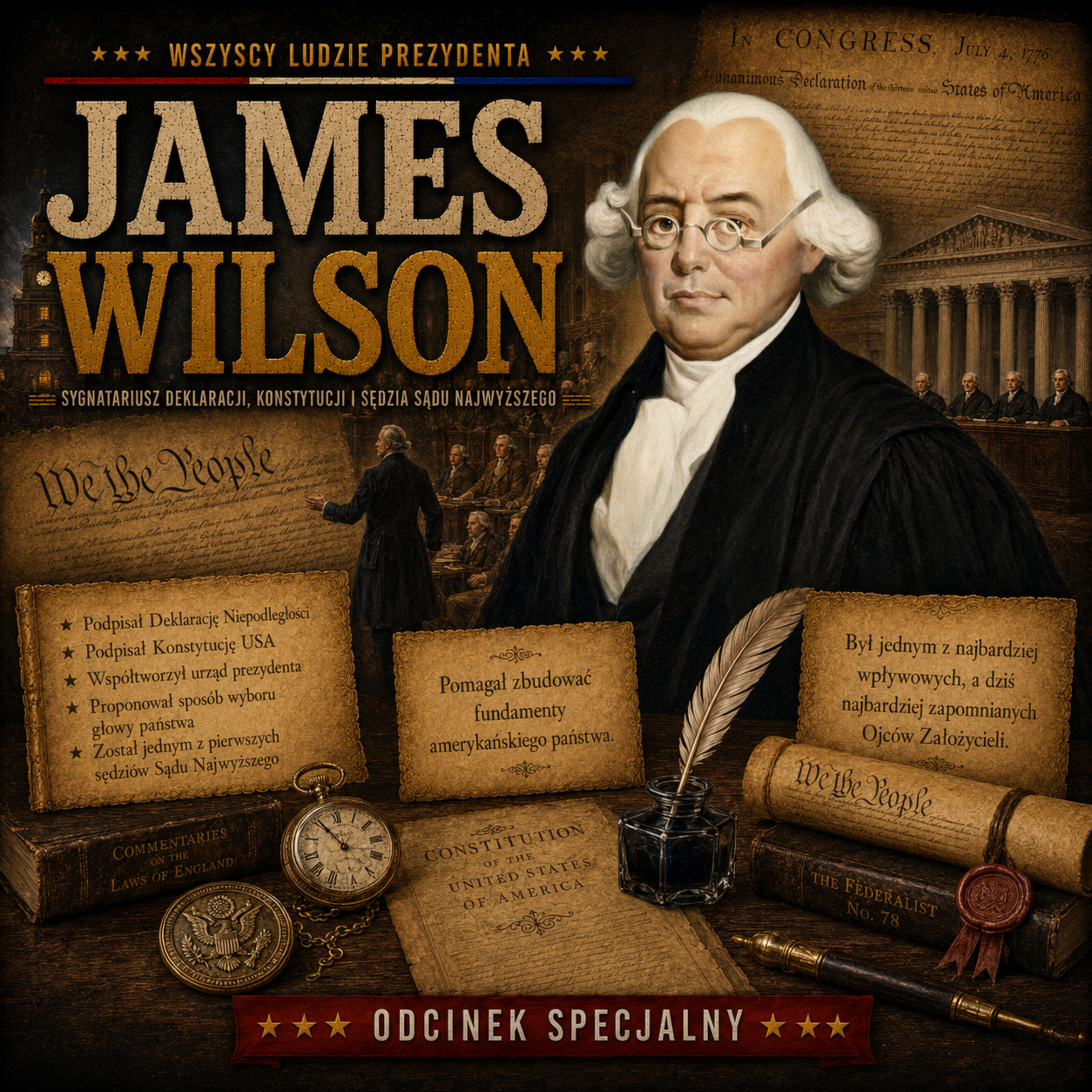 Wszyscy Ludzie Prezydenta - 65. James Wilson episode artwork