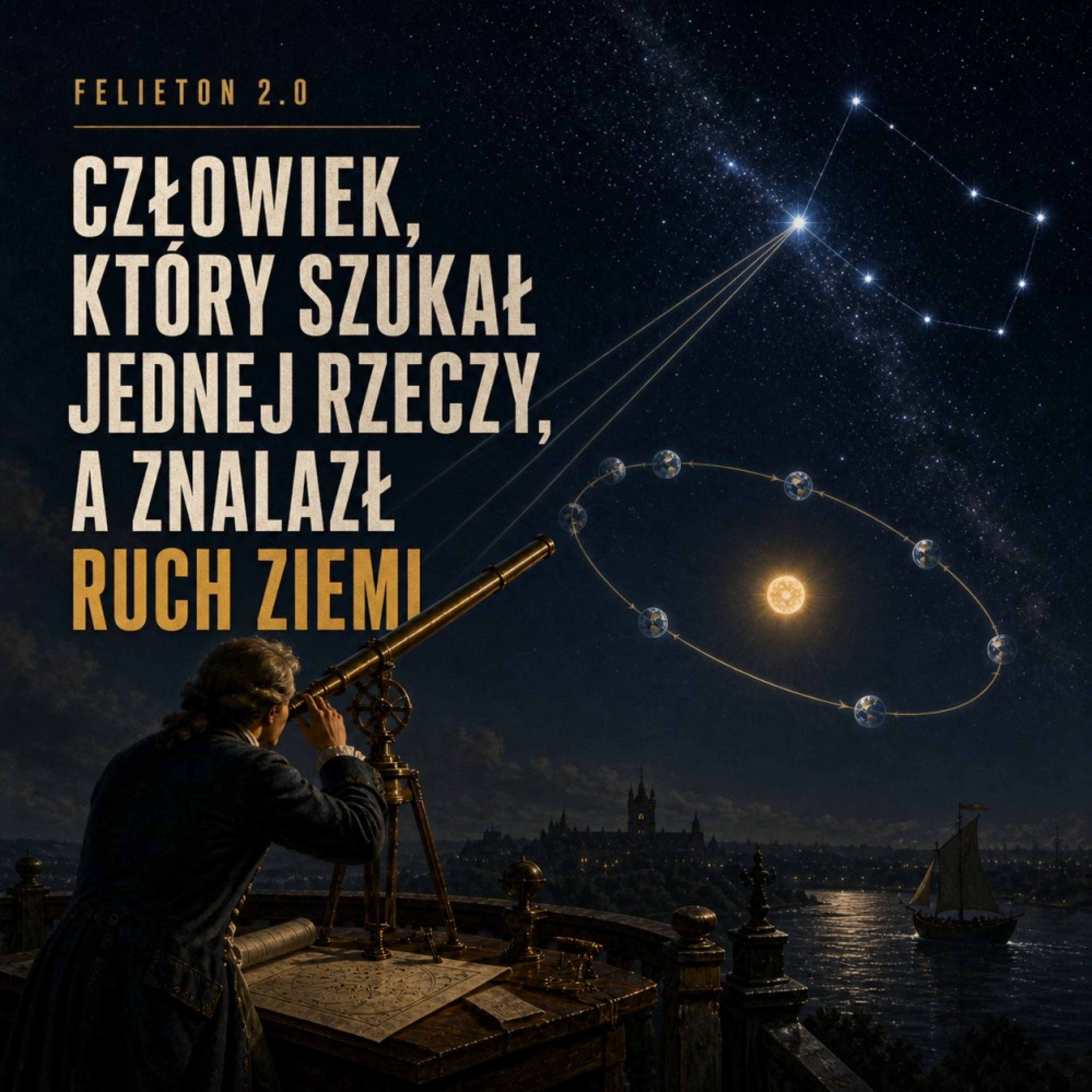 Felieton 2.0 - Człowiek, który szukał jednej rzeczy, a znalazł ruch Ziemi. episode artwork