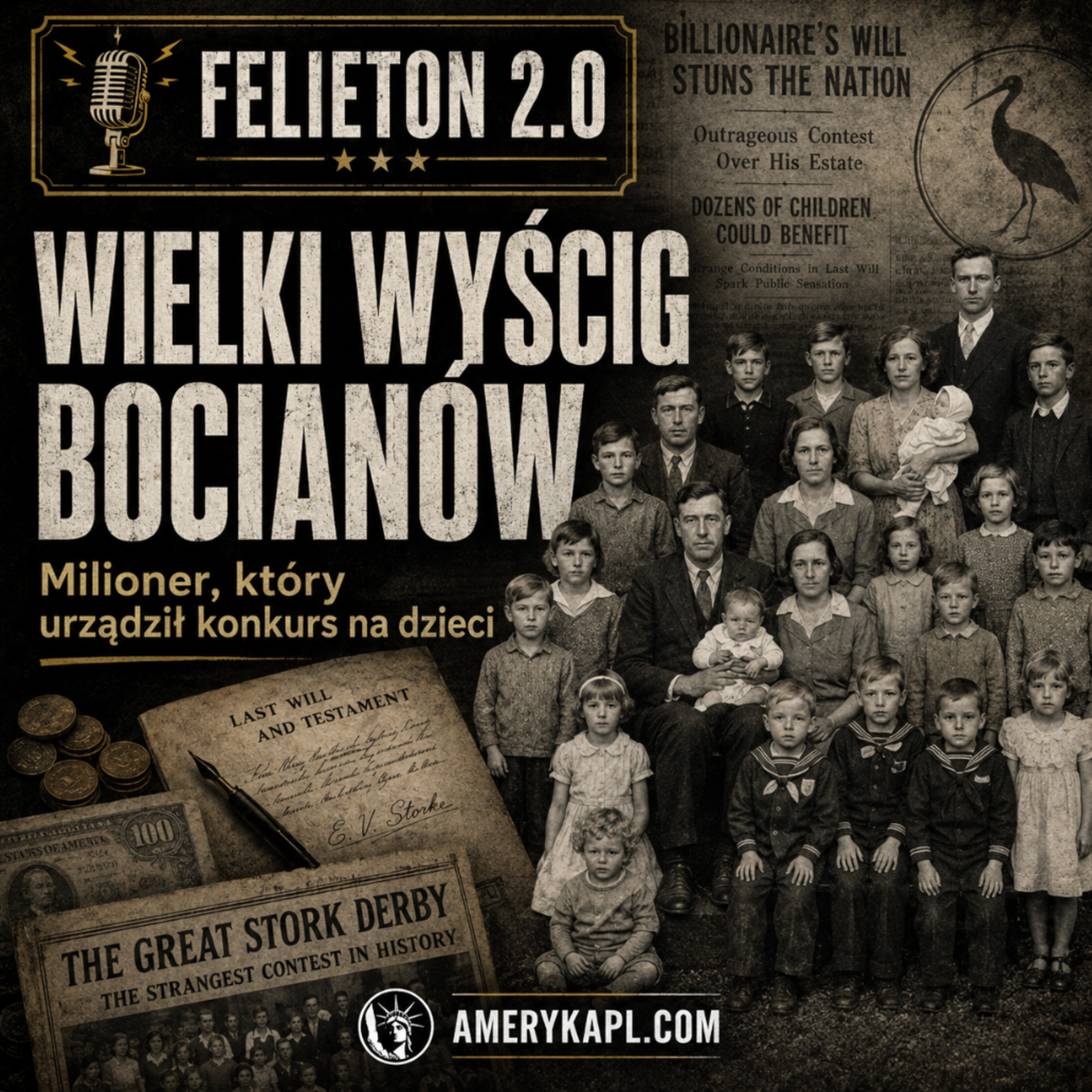 Felieton 2.0 - Wielki Wyścig Bocianów - milioner, który urządził konkurs na dzieci episode artwork