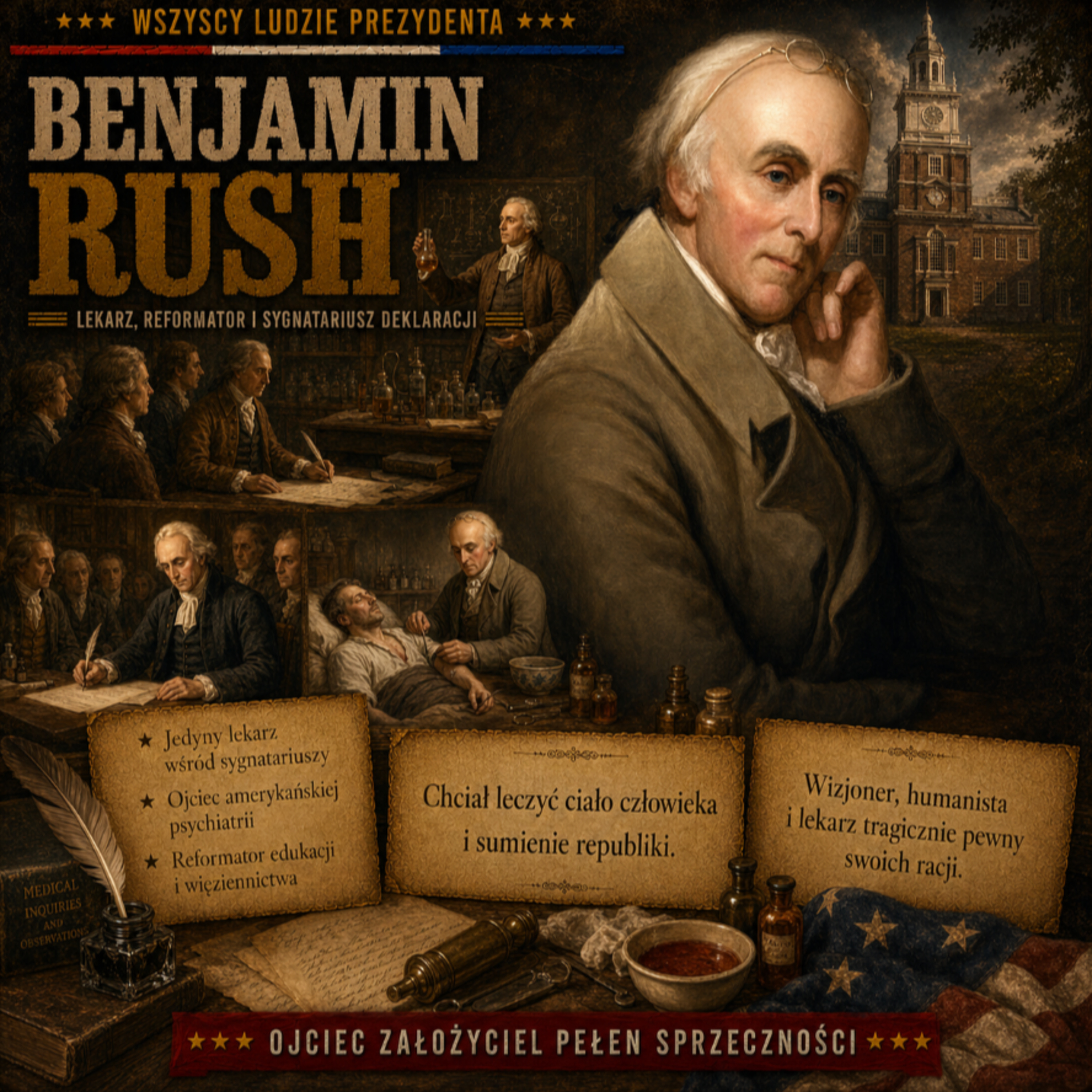 Wszyscy Ludzie Prezydenta - 69. Benjamin Rush episode artwork