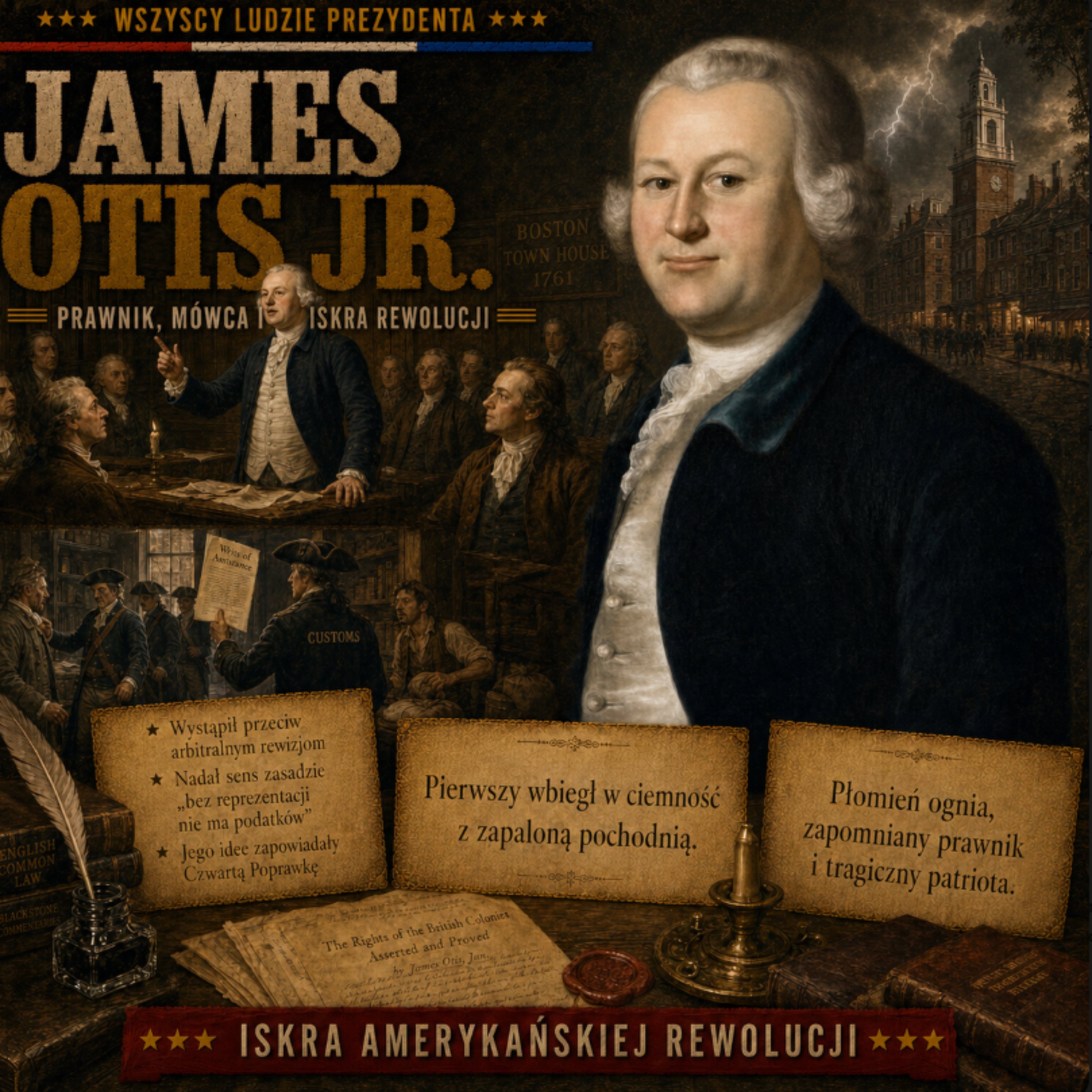 Wszyscy Ludzie Prezydenta - 70 . James Otis Jr. episode artwork
