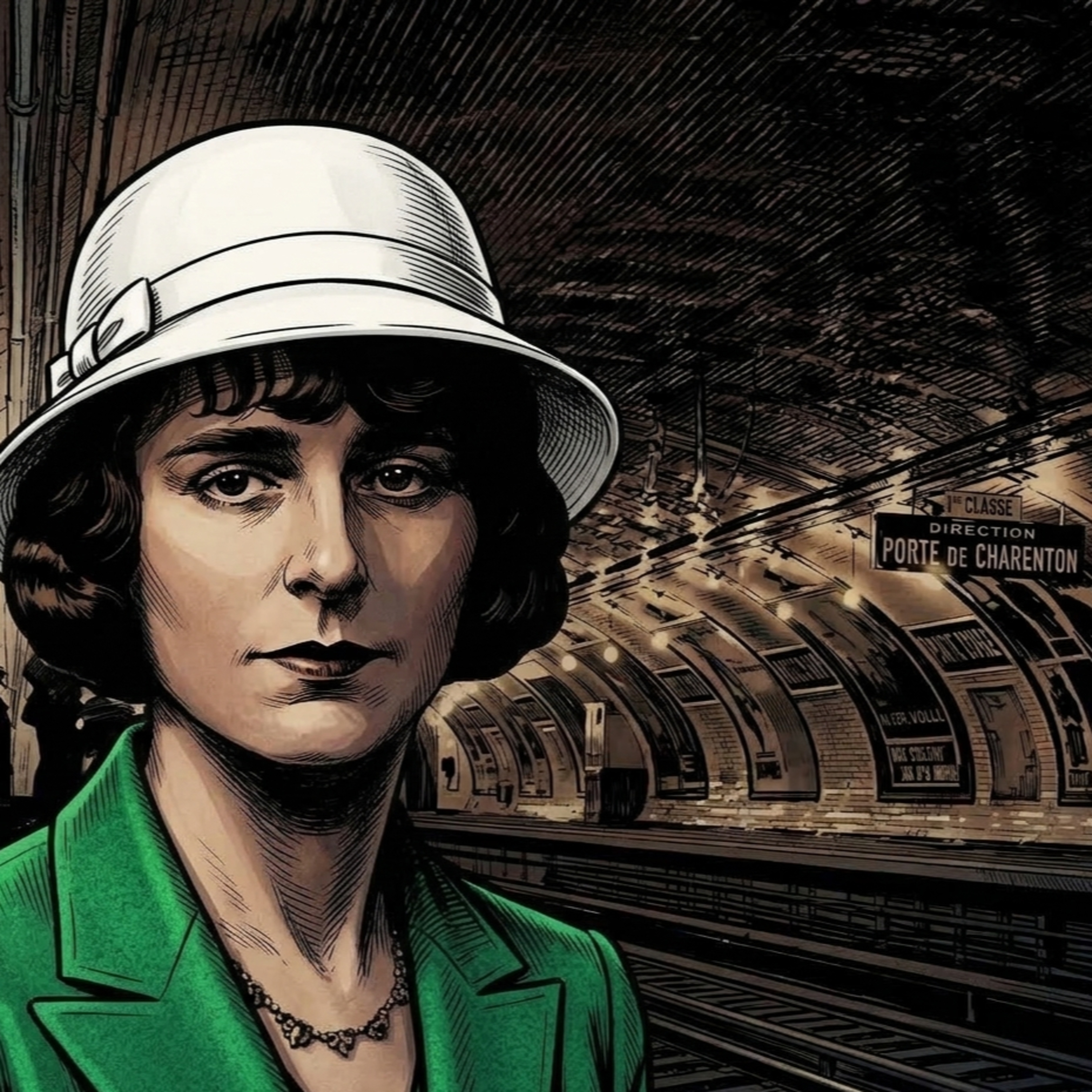 #32 完美密室1937年巴黎地鐵奇情懸案 The Murder of Laetitia Toureaux episode artwork