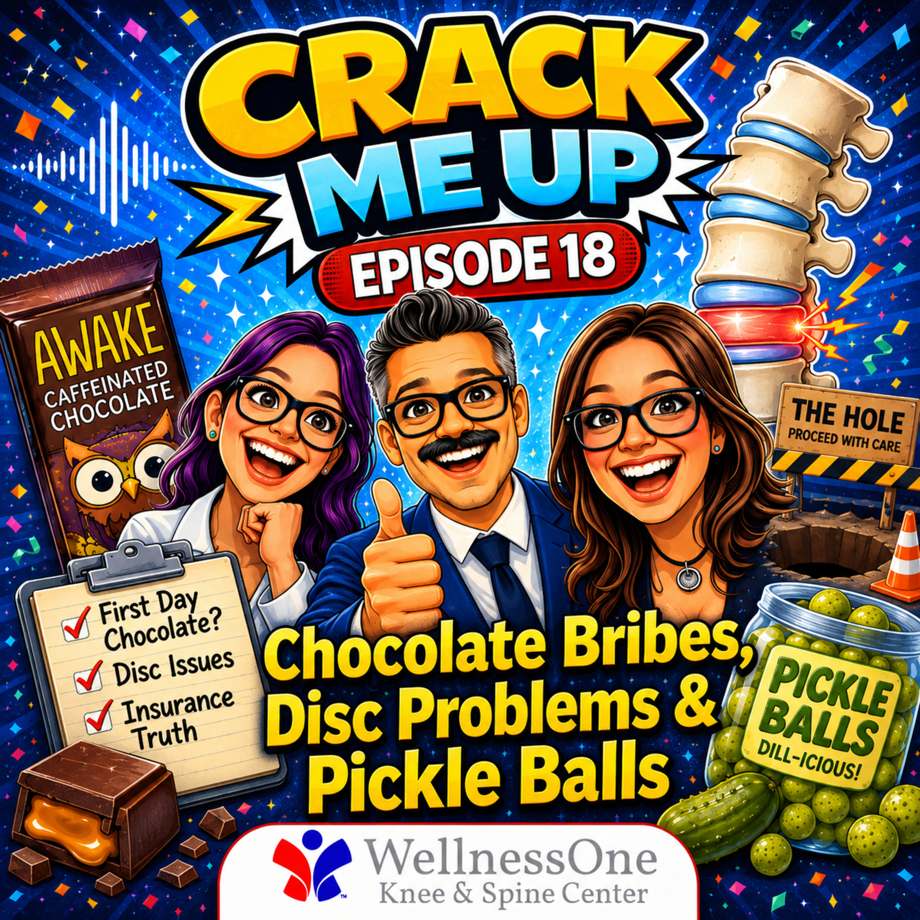 Chocolate Bribes, Disc Problems & Pickle Balls 😂 | Crack Me Up Ep. 18 episode artwork