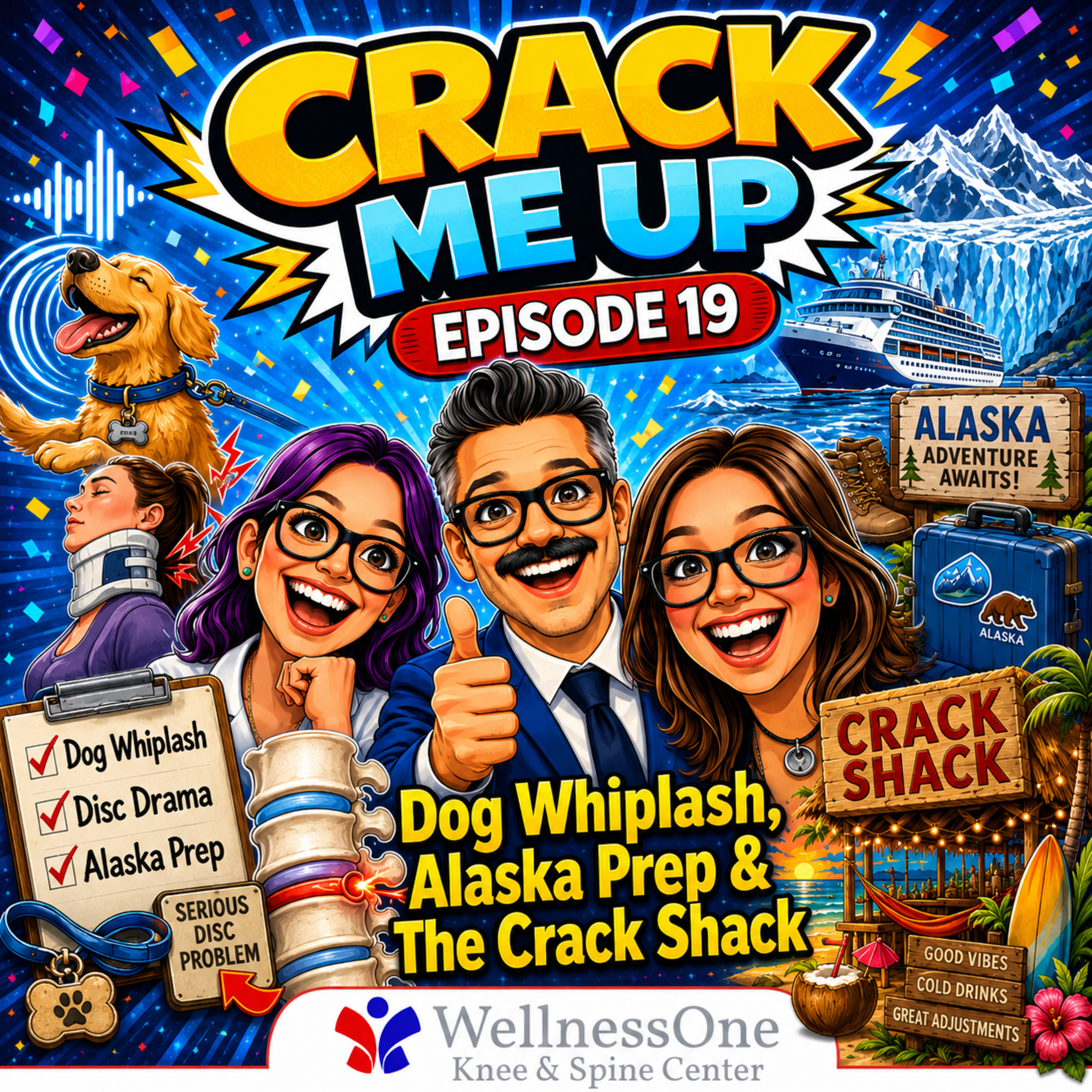 Dog Whiplash, Alaska Prep & The Crack Shack 😂 | Crack Me Up Ep. 19 episode artwork