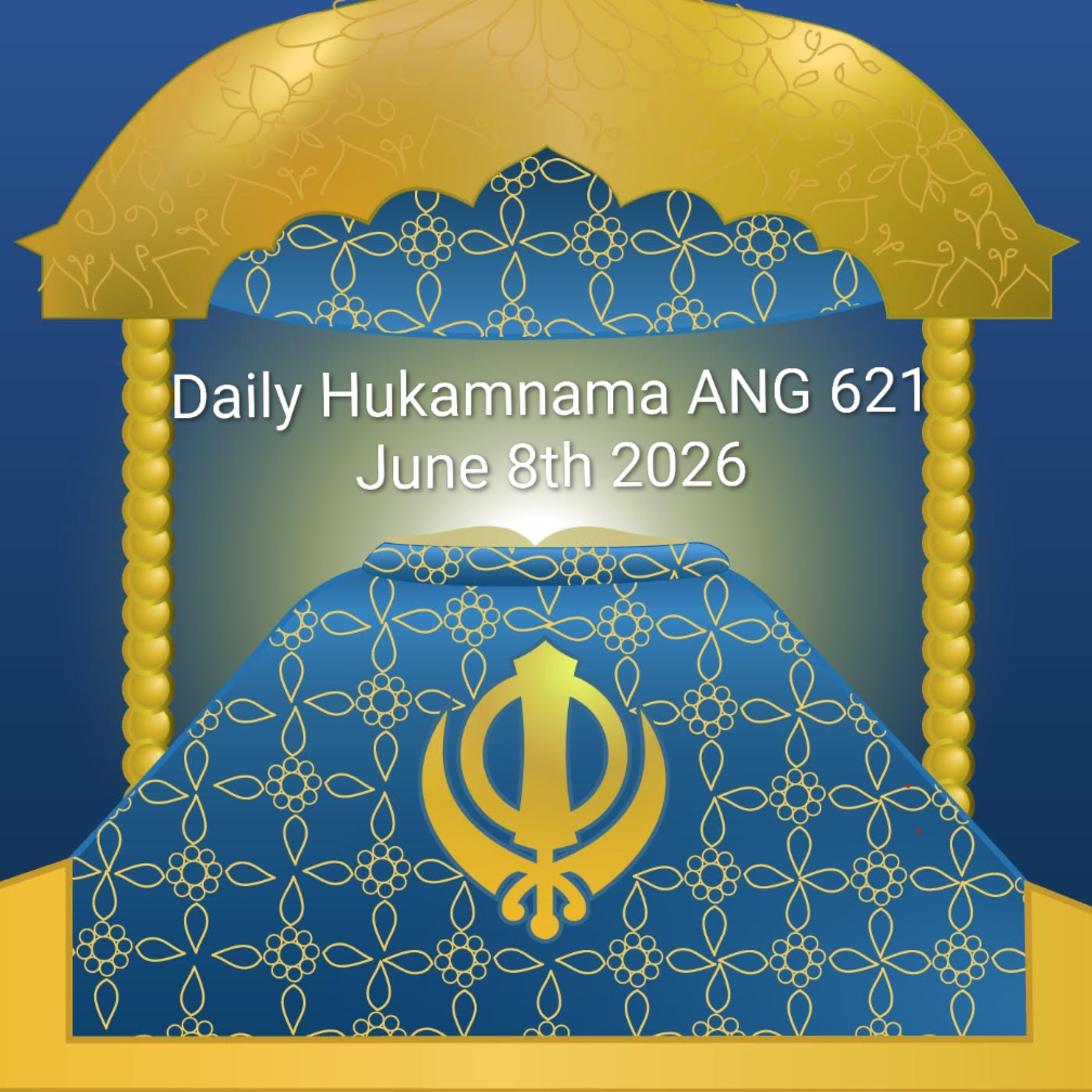 Daily Hukamnama: Sikh Wisdom ANG 621 June 8th 2026 #hukamnama #darbarsahib episode artwork