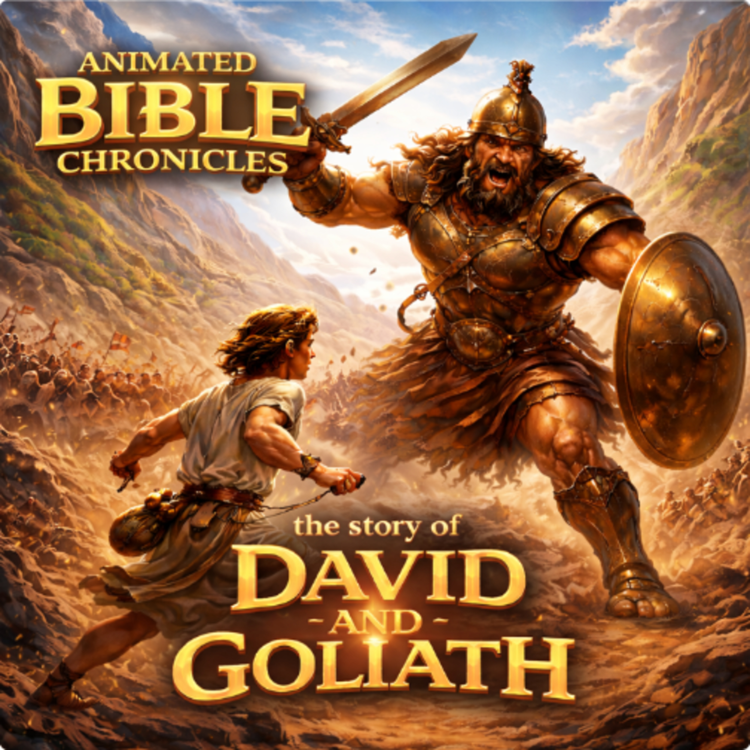 The Biblical Story Of David and Goliath  episode artwork