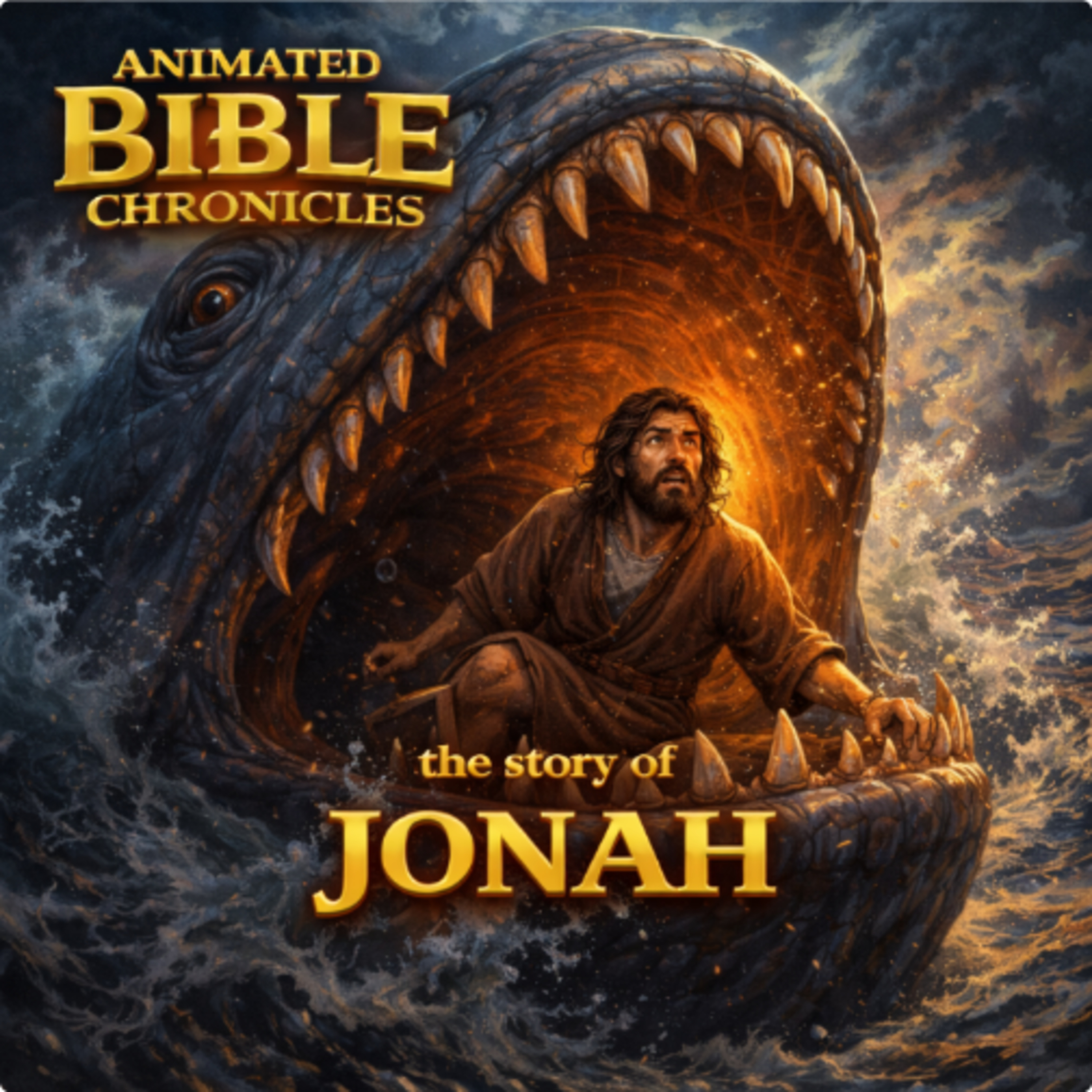 The Bible story of Jonah|like and sub. episode artwork