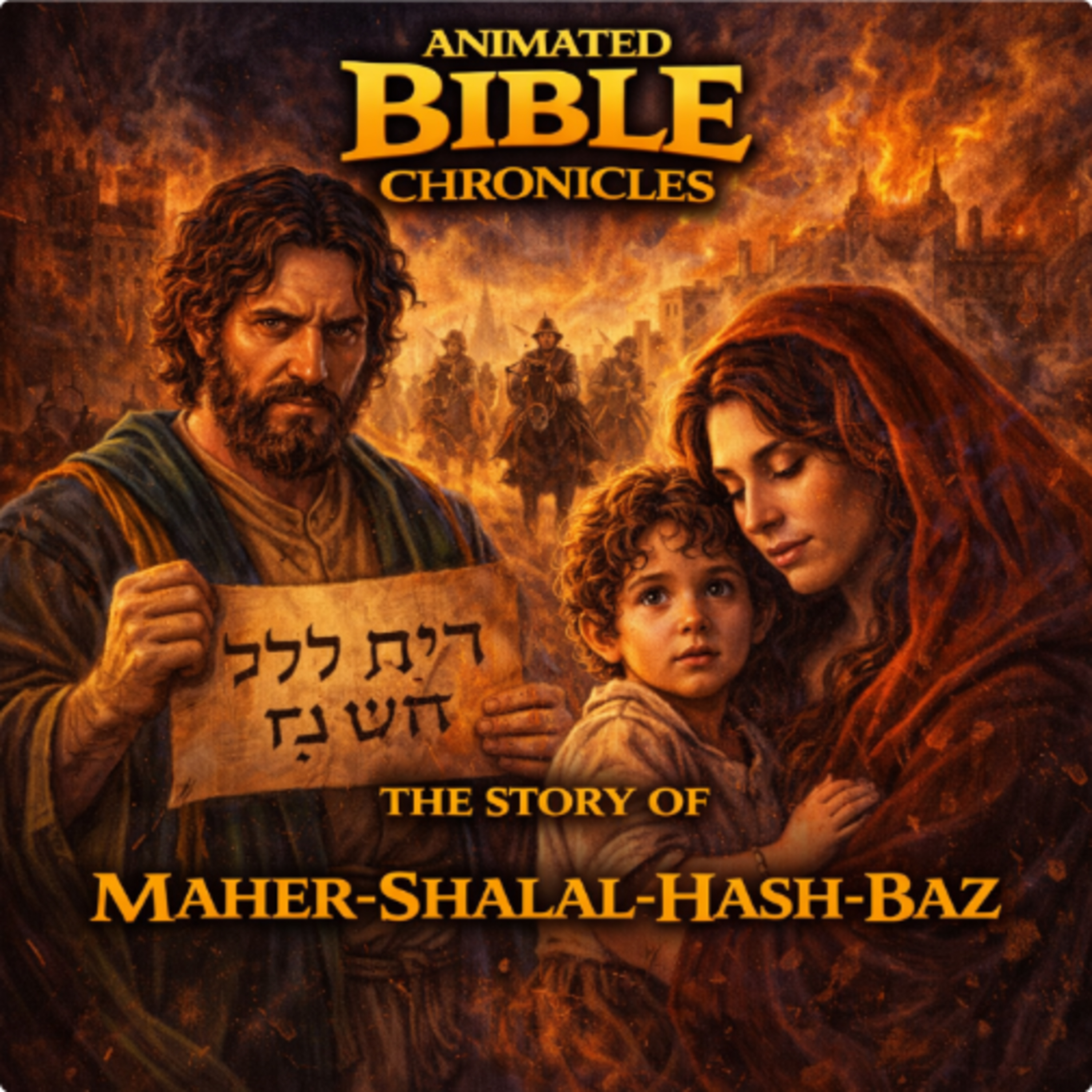The Bible Story Of MAHER-SHALAL-HASH-BAZ:The longest name in the bible like|and sub. episode artwork