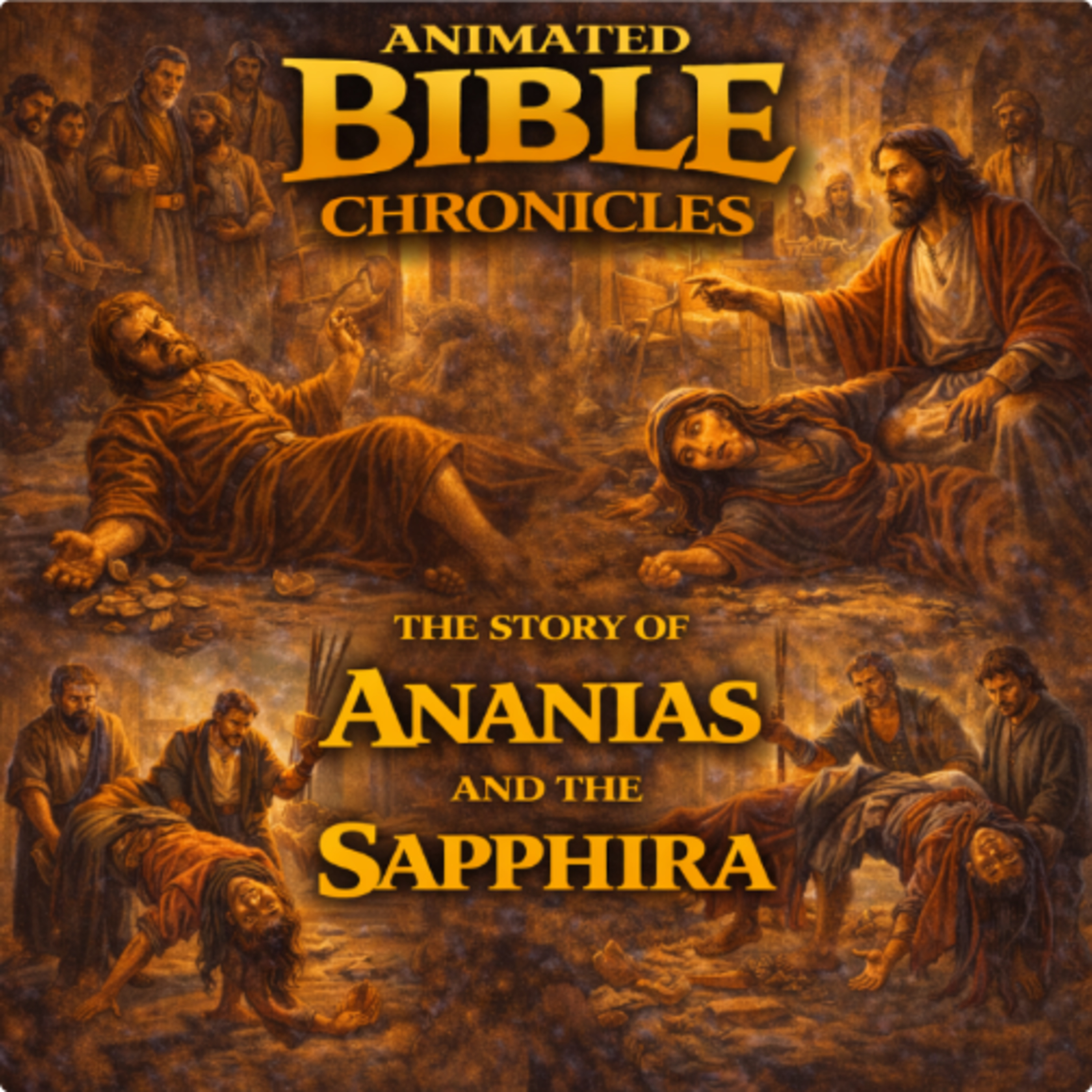 The Bible Story Of Ananias and sapphira like|and sub. episode artwork