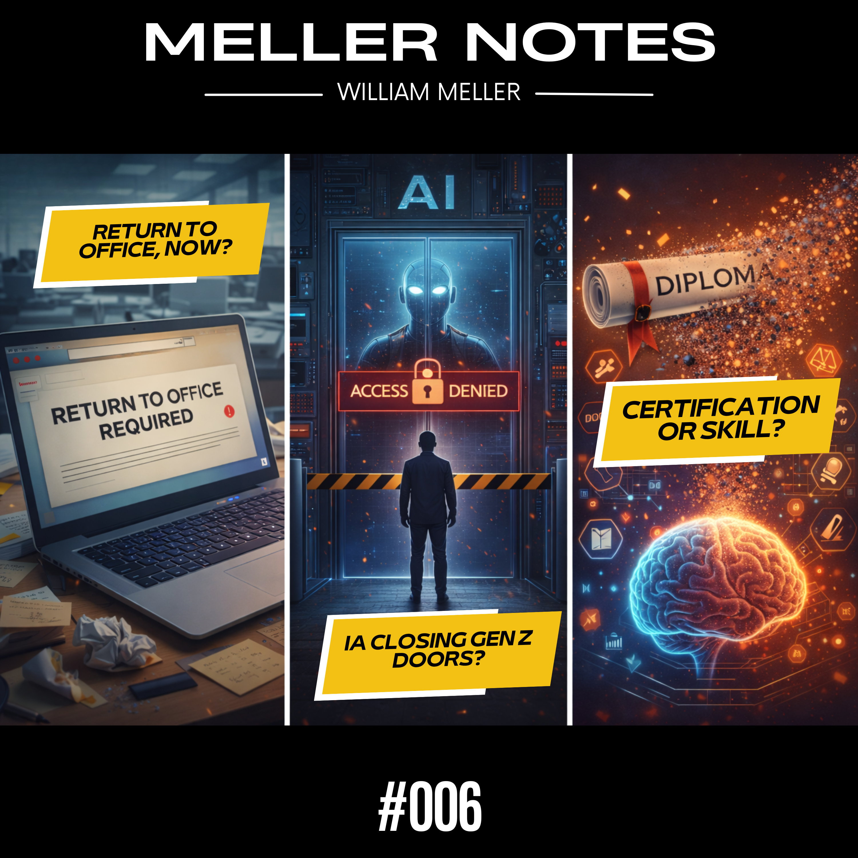 #006 - Back to the Office Time, Blocked Entry, and the Skills That Still Matter episode artwork