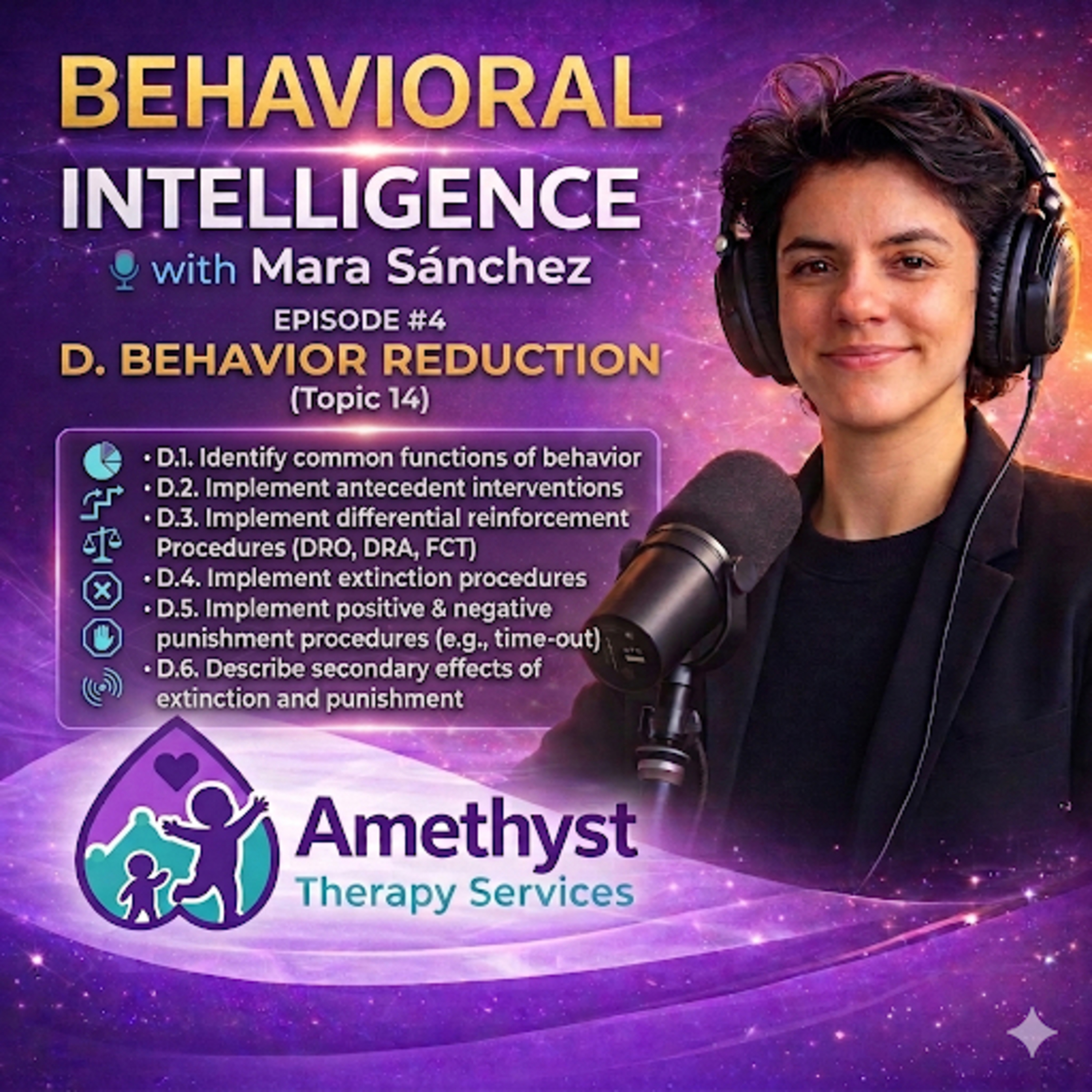 How to Reduce Problem Behavior | RBT Exam Prep (Task List D) episode artwork