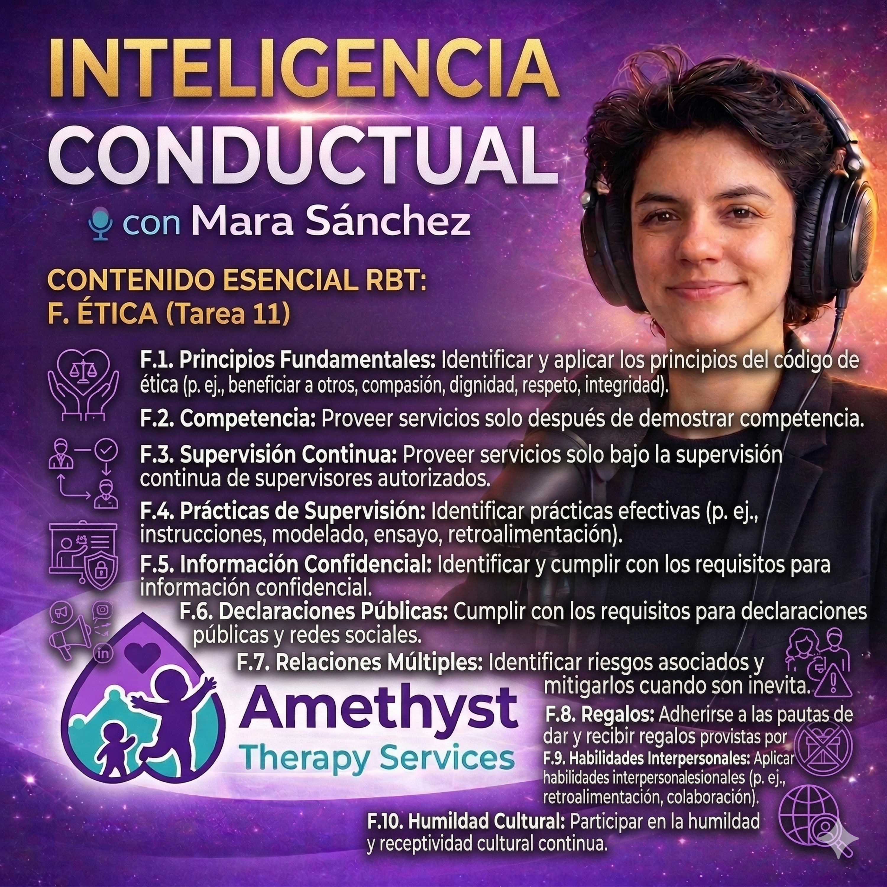 RBT Task List 3rd Edition – Dominio F: Ética y Límites del Técnico RBT en ABA episode artwork