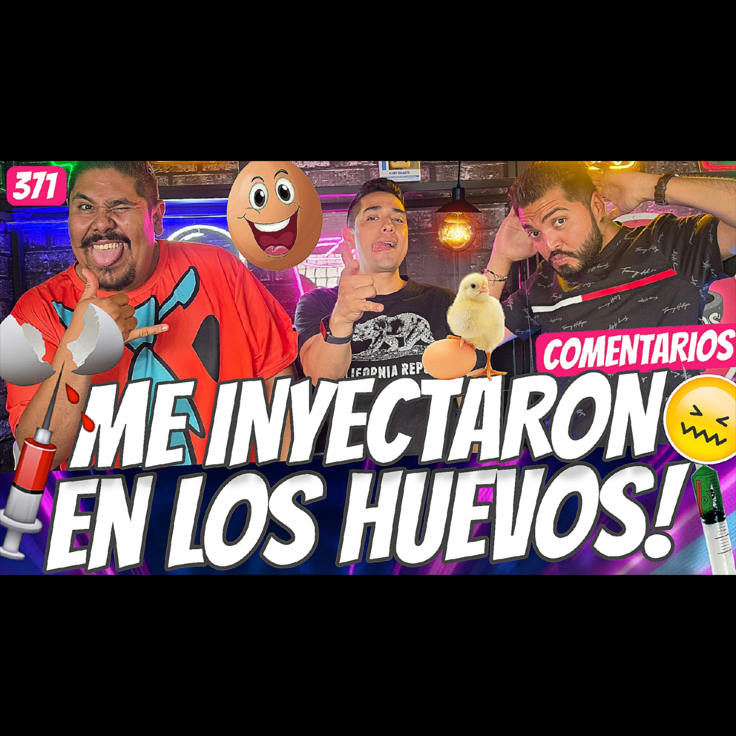 Por ver un PODCAST de MIEDO🎙️ se me APARECIÓ👹 un BULTO a las 3am en mi CAMA 😥 #371 HAMBRIADOS  episode artwork