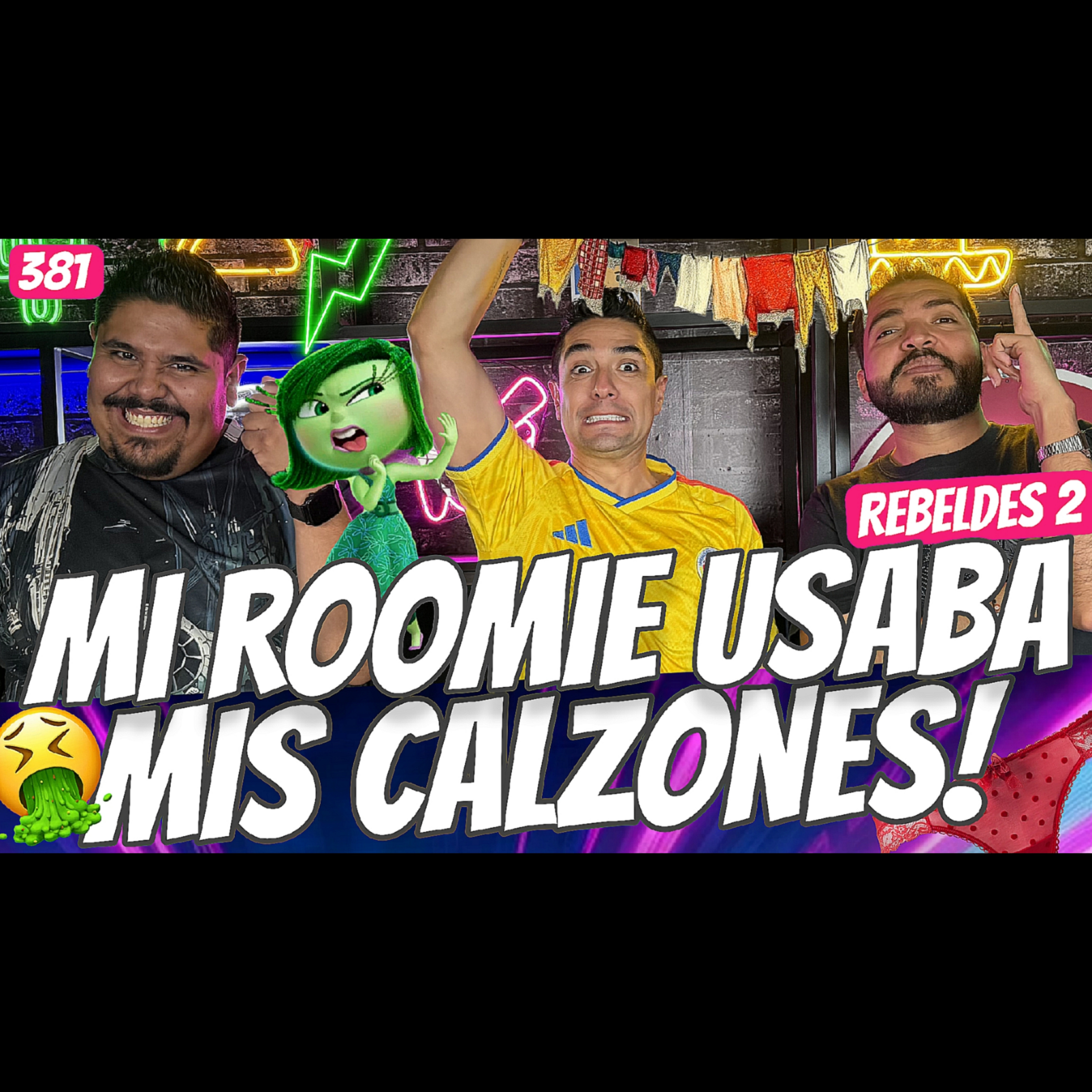 La HERMANA de mi BRO👊🏻 me invitó a BAÑARME con ELLA😈 Historias de REBELDES 😲 #381 HAMBRIADOS episode artwork