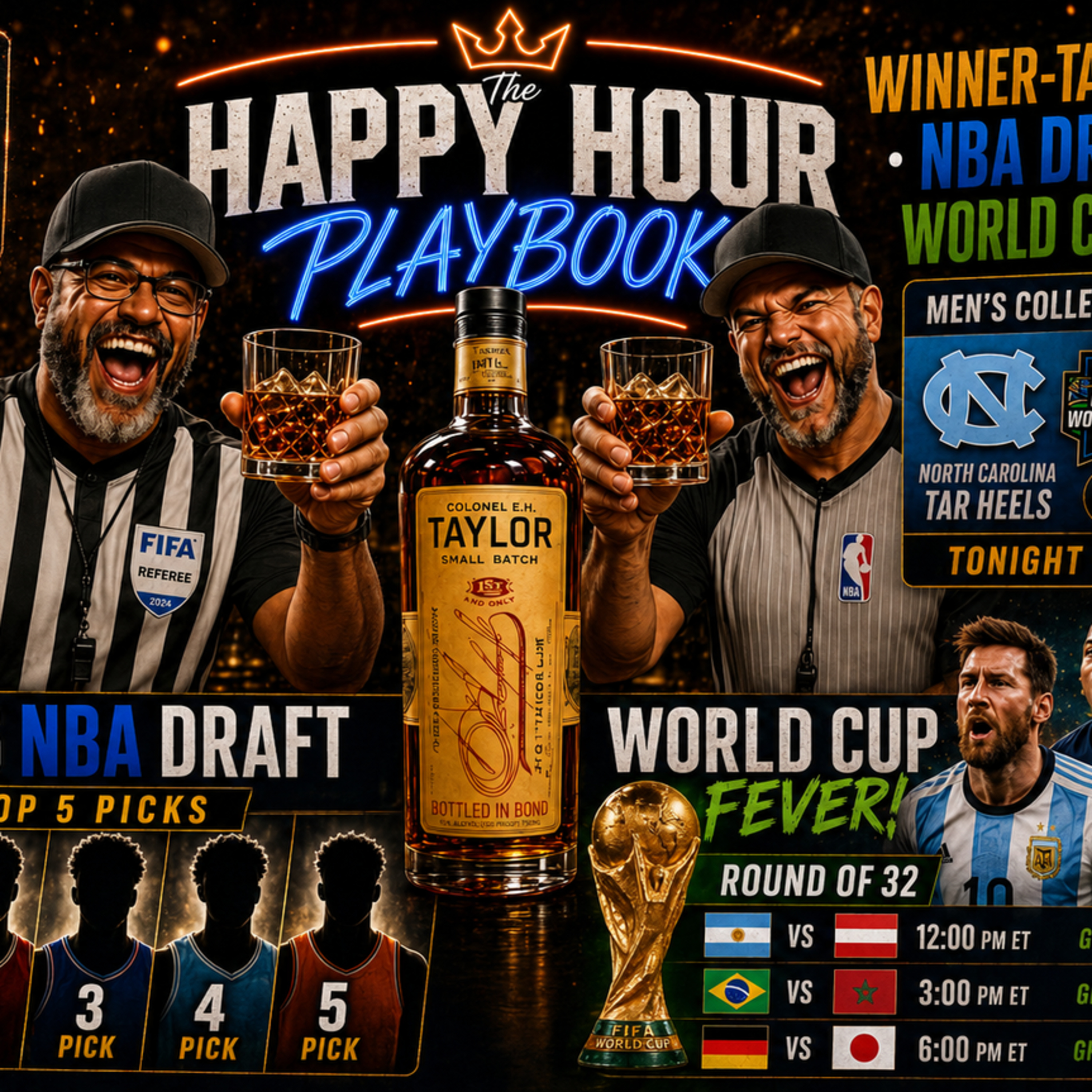 The Winner-Take-All, NBA Draft, and World Cup Fever episode artwork