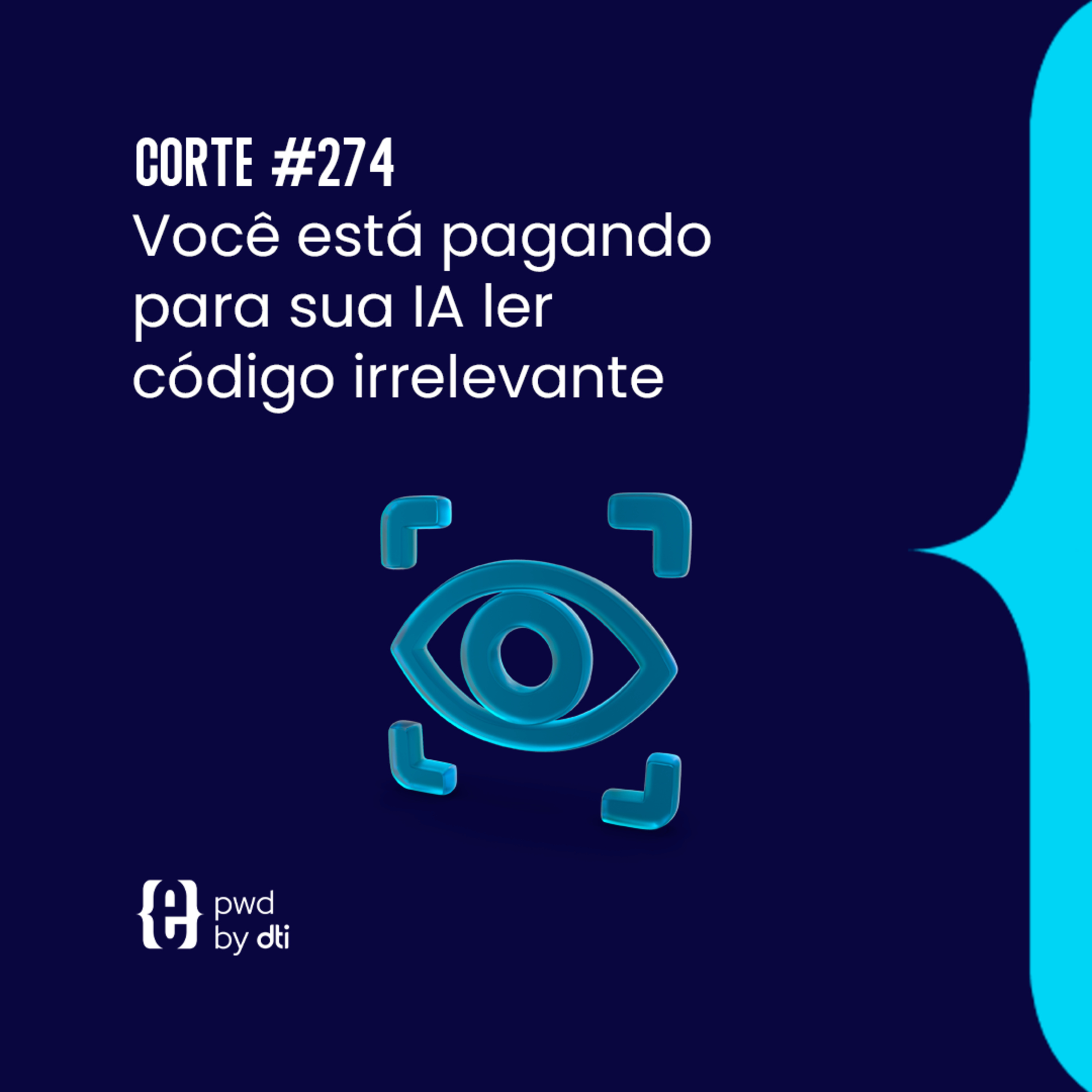 Você está pagando para sua IA ler código irrelevante episode artwork