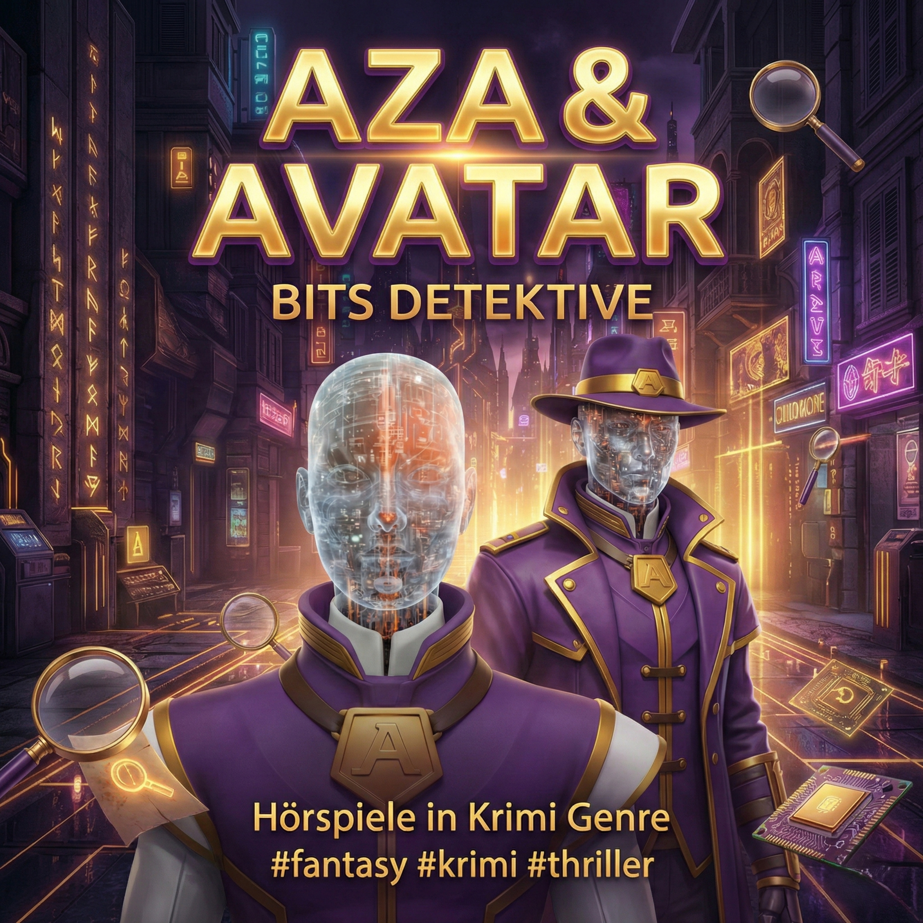 A² "Aza & Avatar" Wir zwei Bytes Detektive