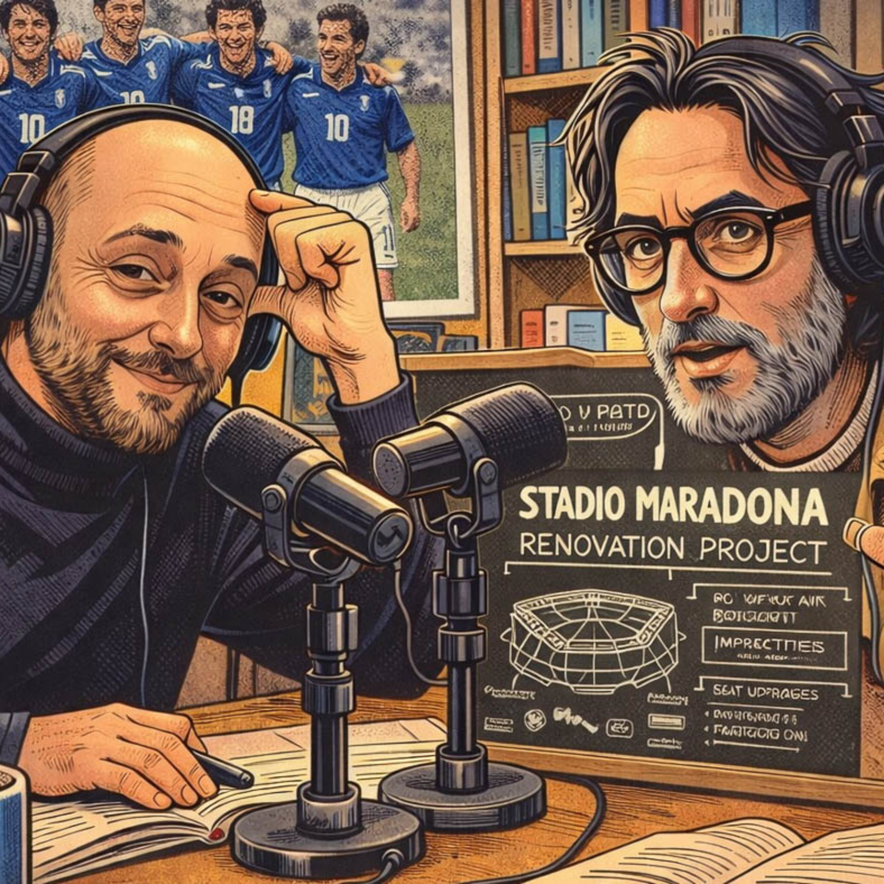 Napoli contiano, è Halloween in casa Juve, bullismo su Auriemma, il punk di Masio contro Cairo, il Dottor Coraggio spiega l’età dell’oro del calcio italiano, la visionarietà dell’assessore Cosenza episode artwork