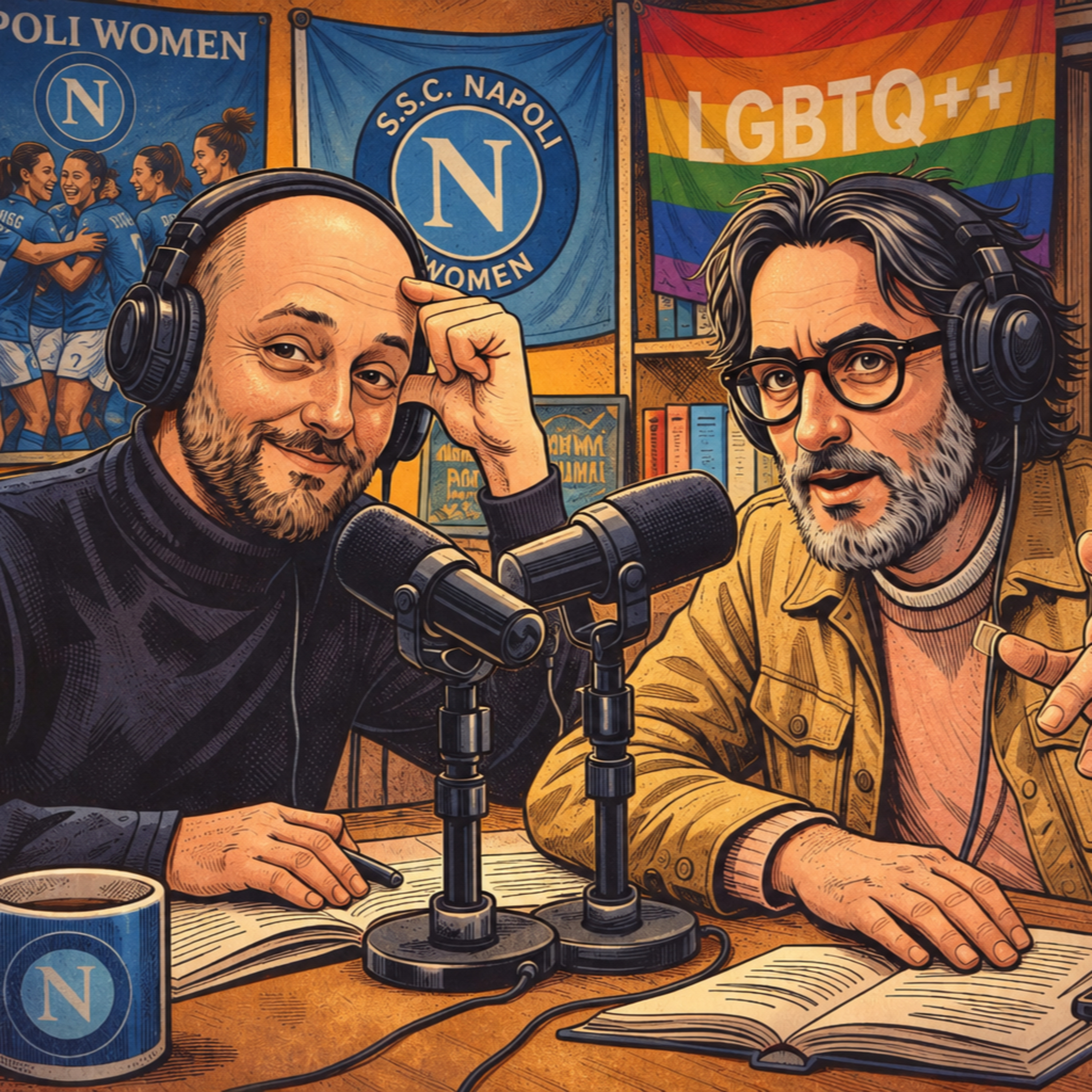 La prima superstar del Podcast: Tecla Pettenuzzo, capitana del Napoli Women, a parlare del calcio femminile che corre, di Cercola e dei colori che non vediamo episode artwork