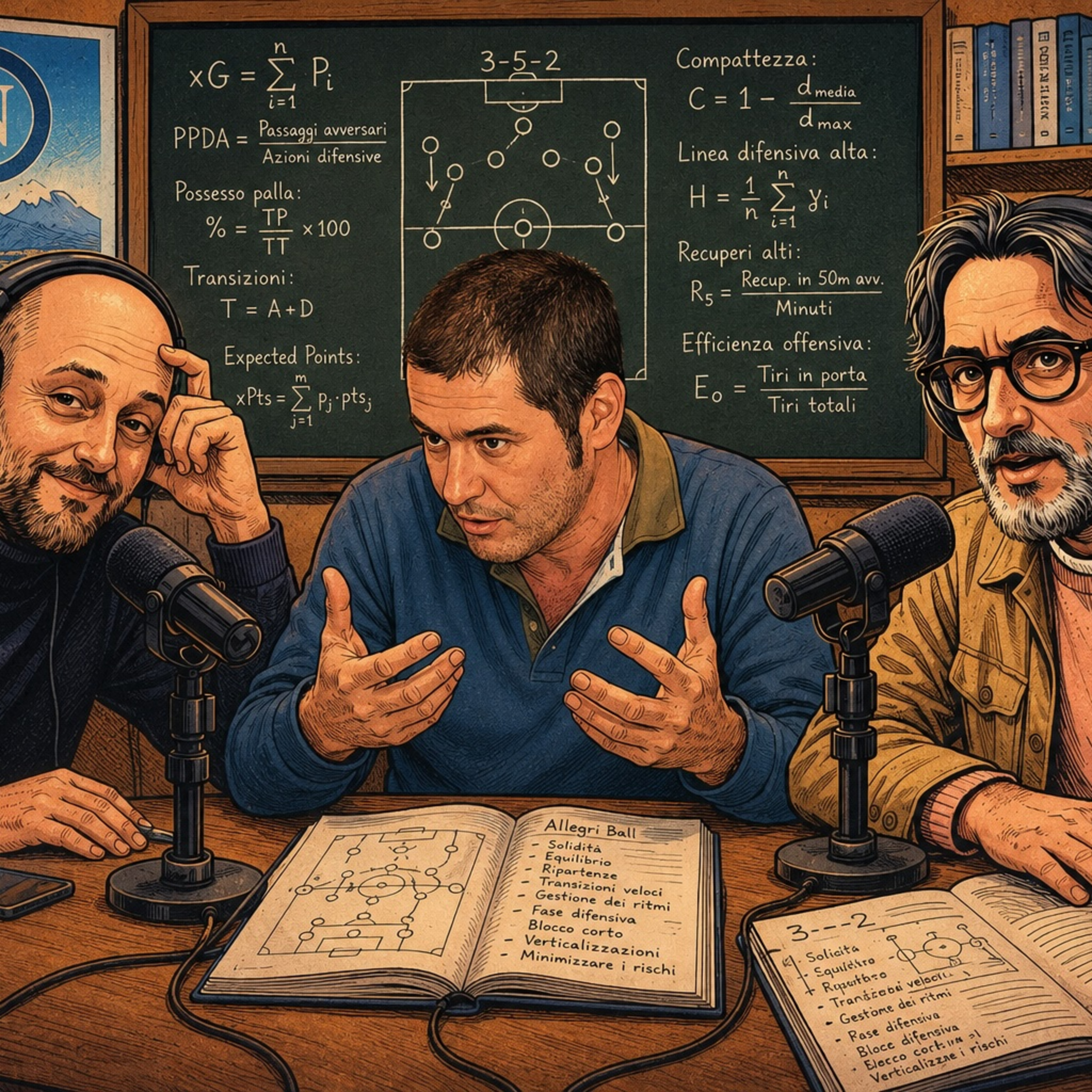 Allegri è davvero "cortomuso"? Statistica, mitologia e matrimoni infelici - con Massimiliano Gallo episode artwork