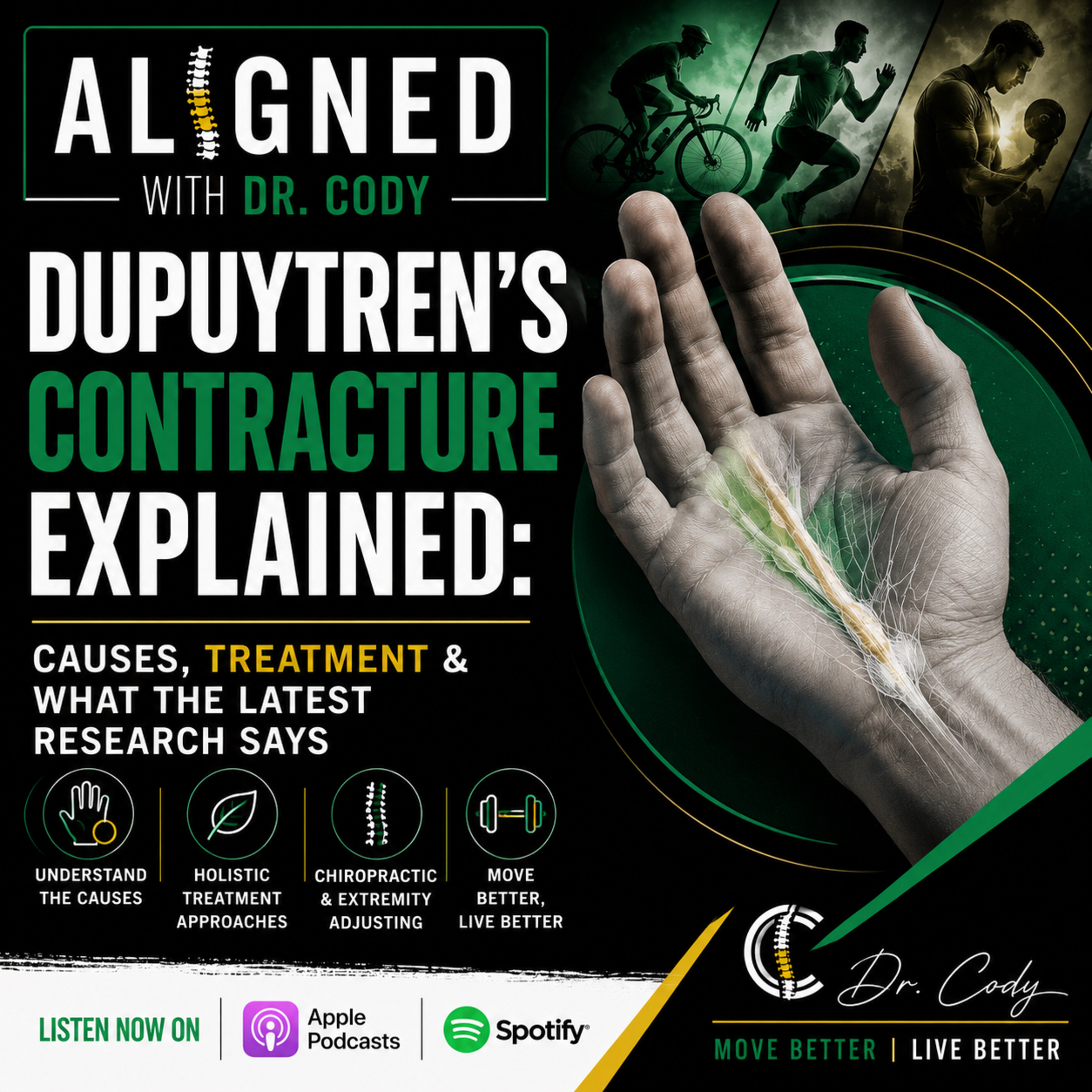 Dupuytren's Contracture Explained: Causes, Treatment & What the Latest Research Says episode artwork