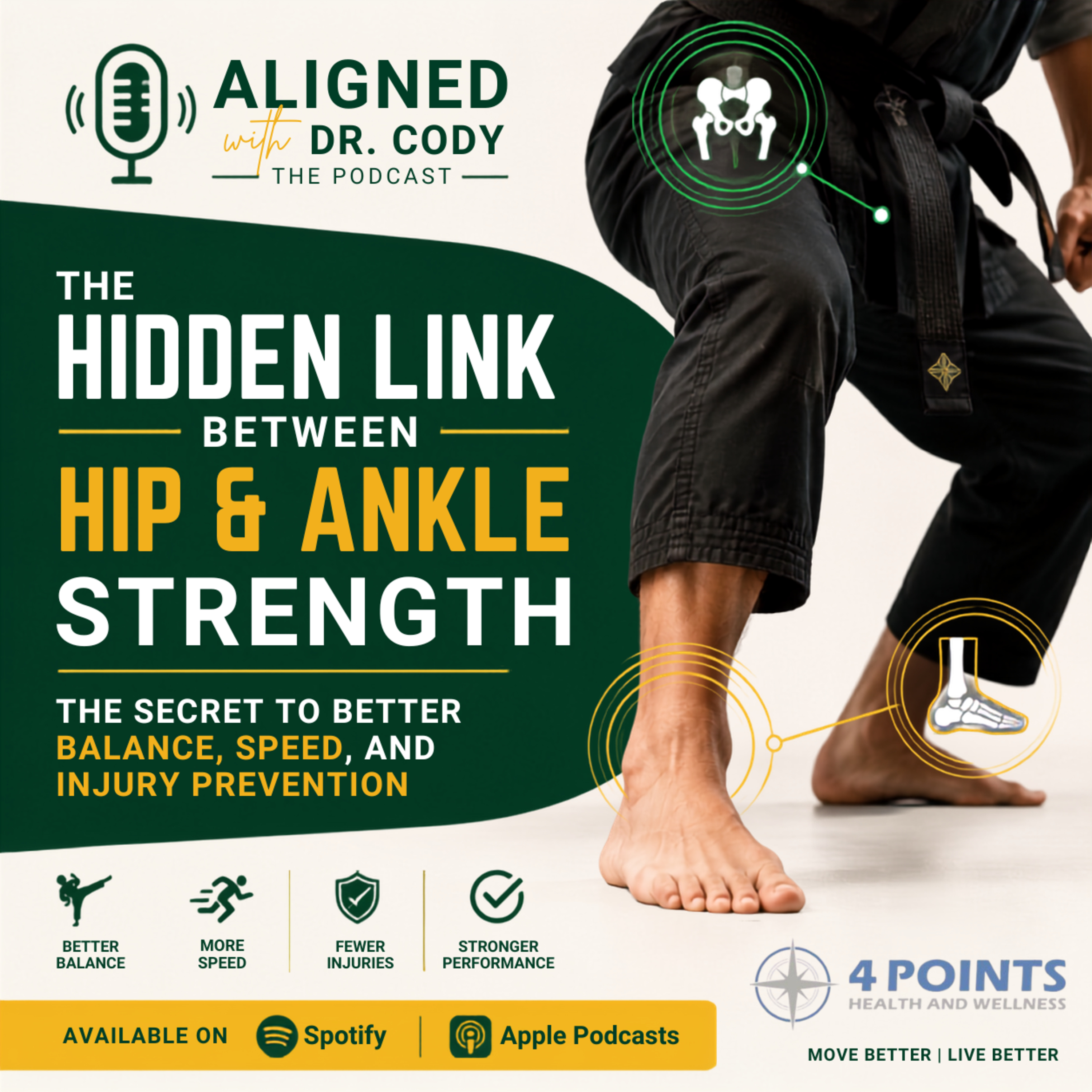 The Hidden Link Between Hip and Ankle Strength: The Secret to Better Balance, Speed, and Injury Prevention episode artwork