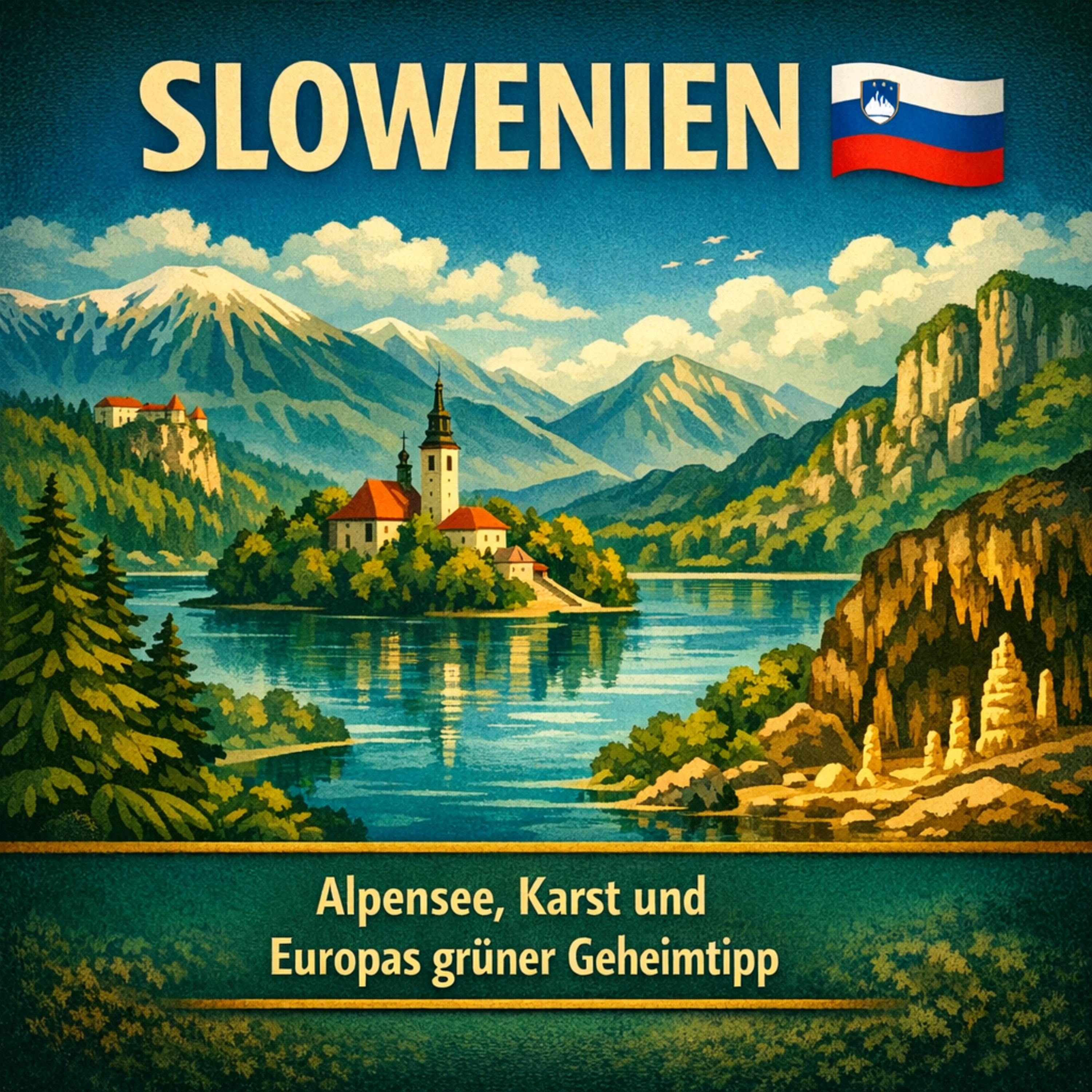 Slowenien – Alpensee, Karst und Europas grüner Geheimtipp episode artwork