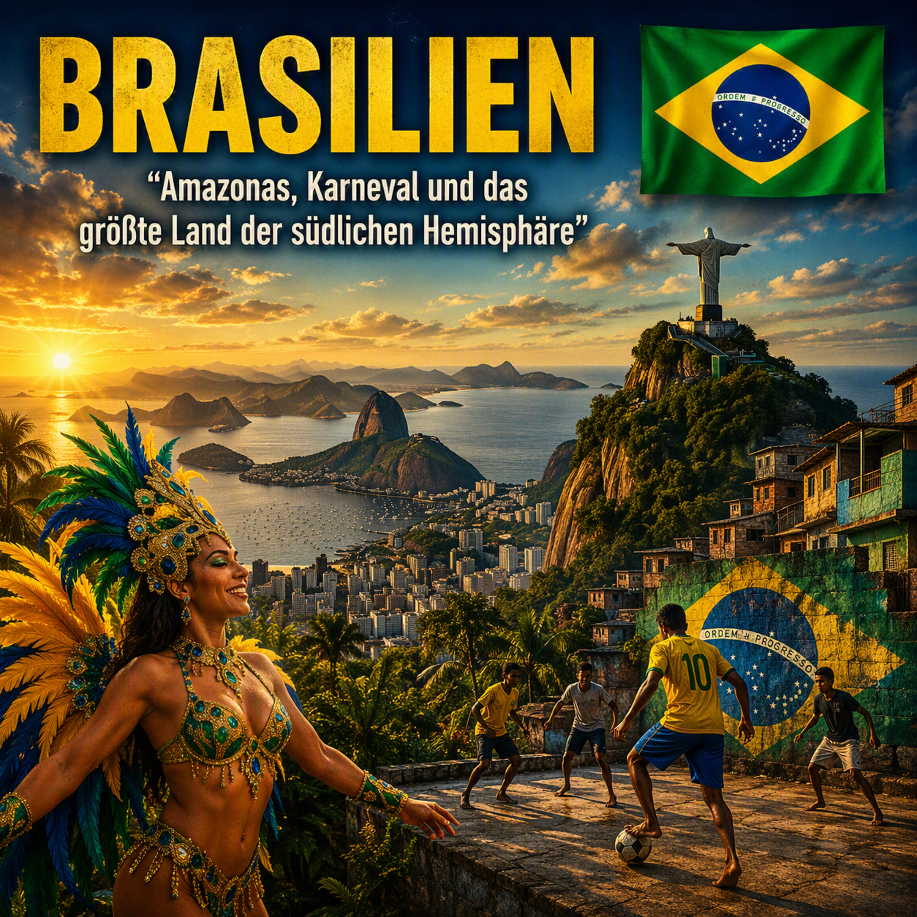 Brasilien – Amazonas, Karneval und das größte Land der südlichen Hemisphäre