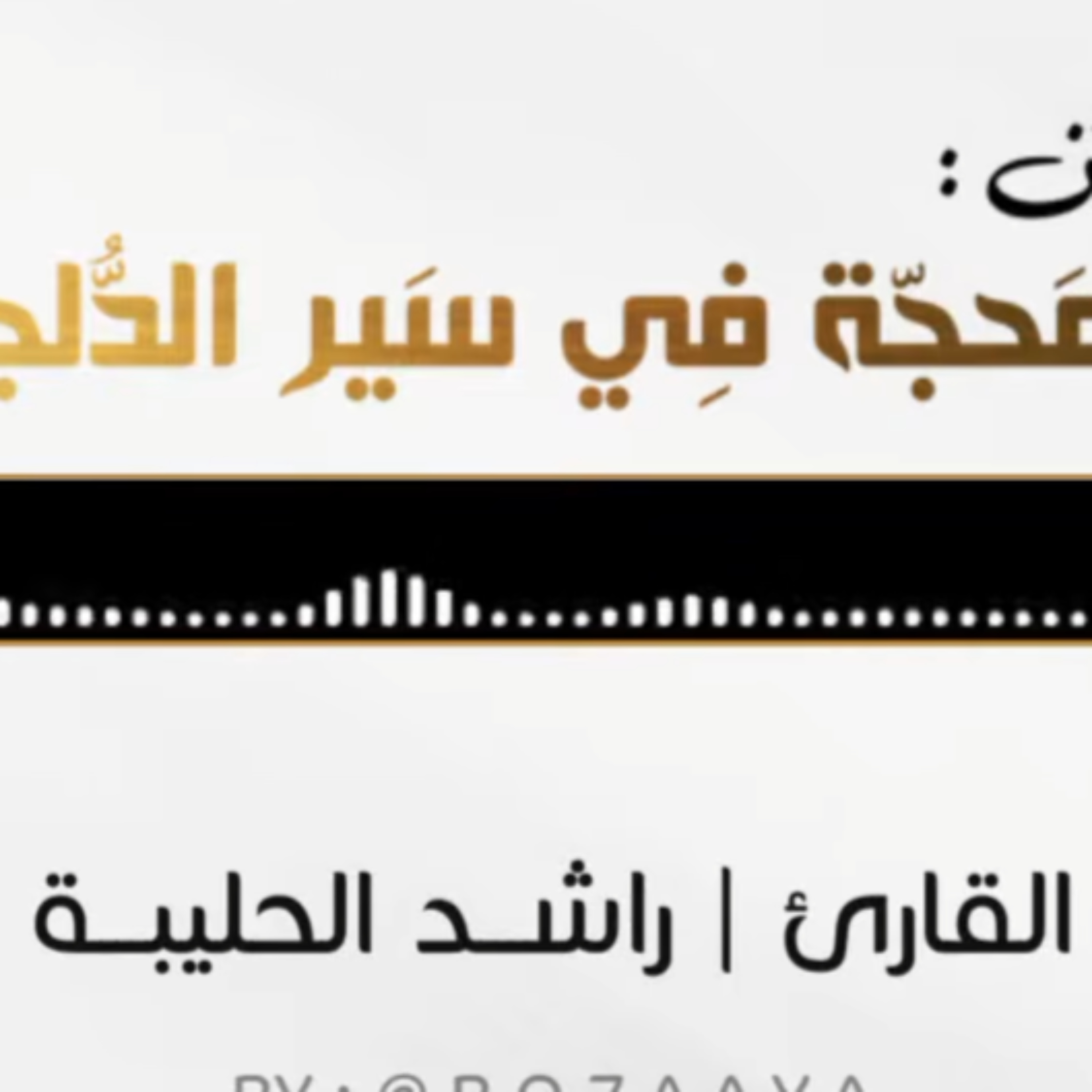 كتب صوتية _ متن المحجة في سير الدلجة كامل _ بصوت راشد الحليبة _ تأصيلية الصفيان ١٤٤٤هـ
