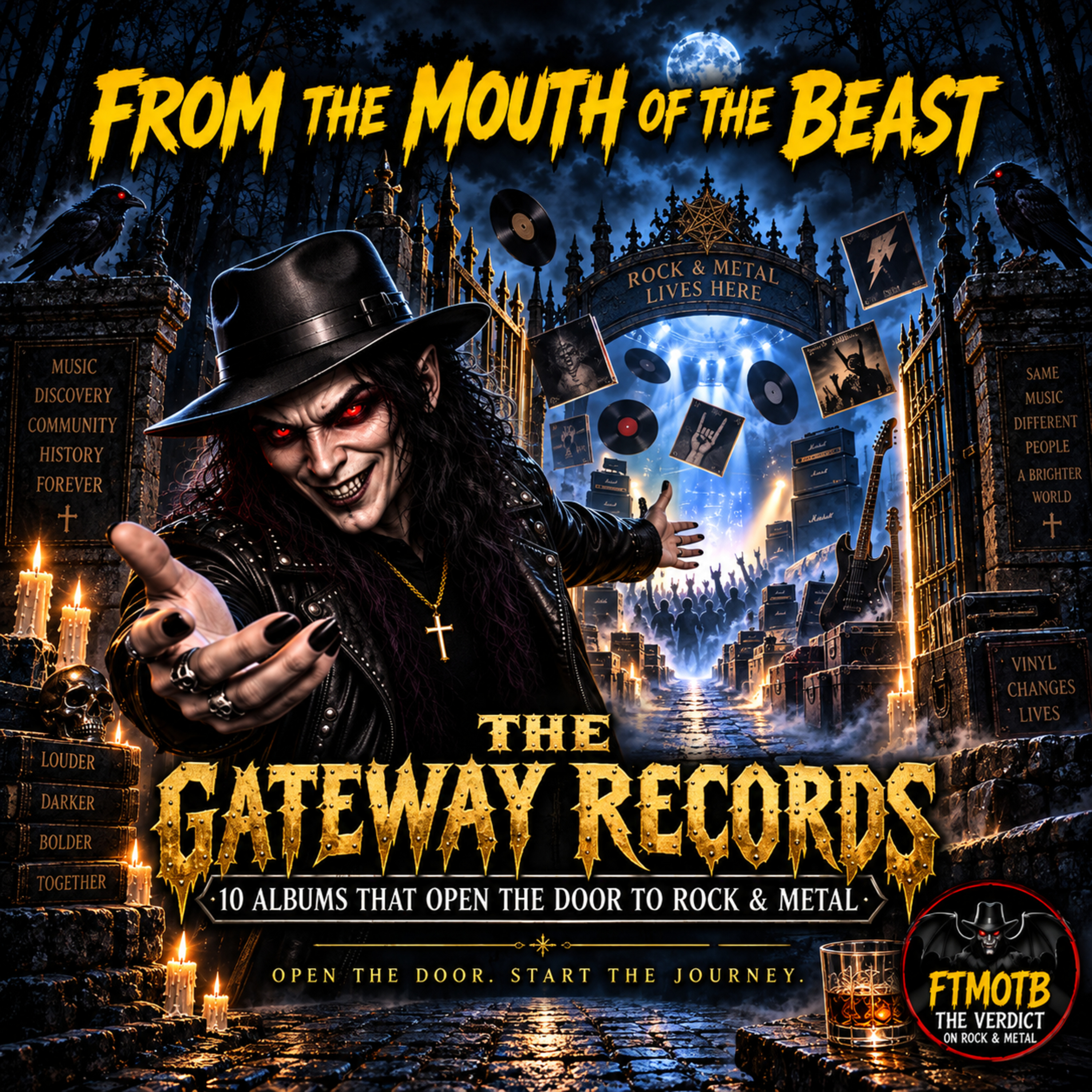The Gateway Records - 10 Albums That Open the Door to Rock & Metal  episode artwork