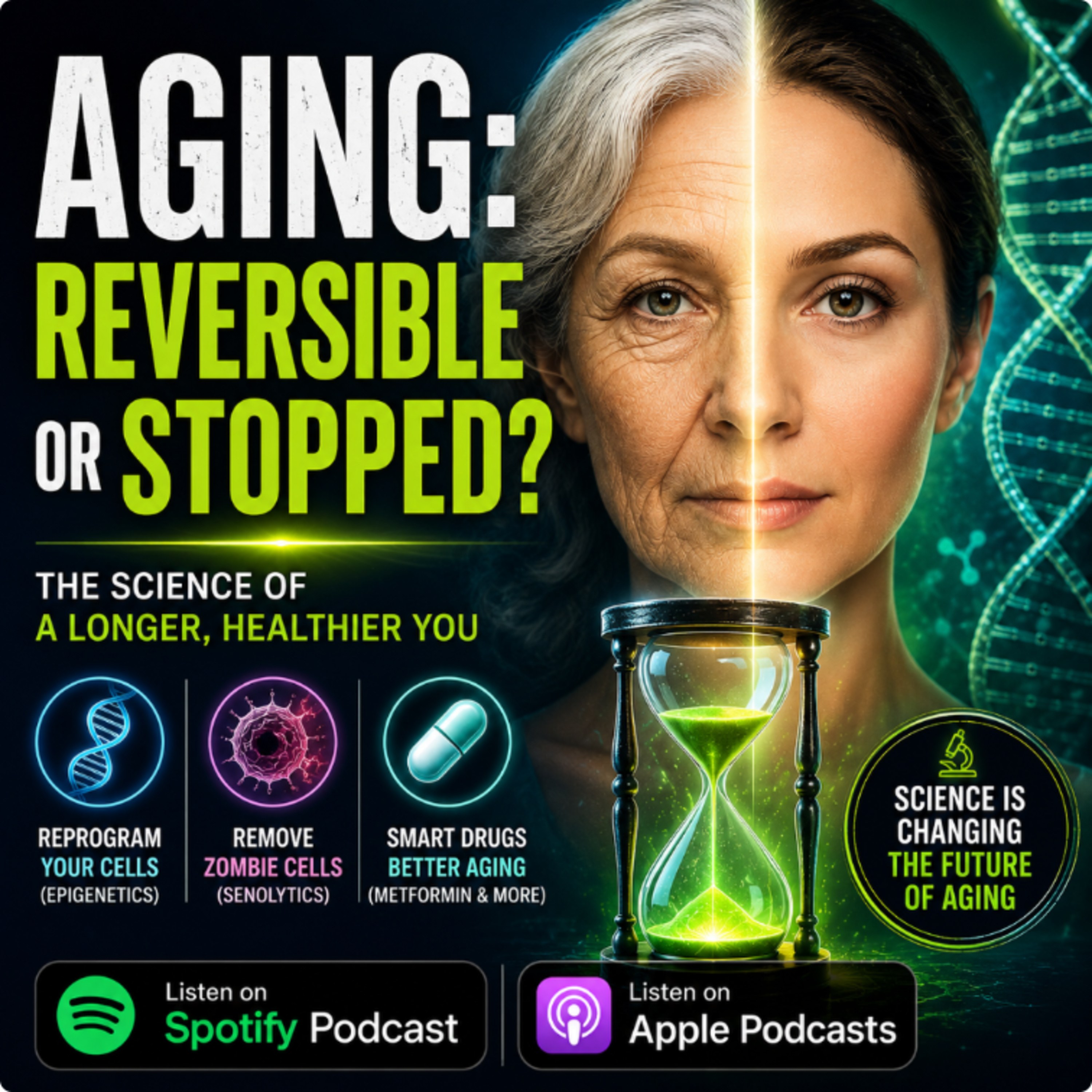 Is Aging Reversible? Or Can We At least Stop It For A While 🫣🥹