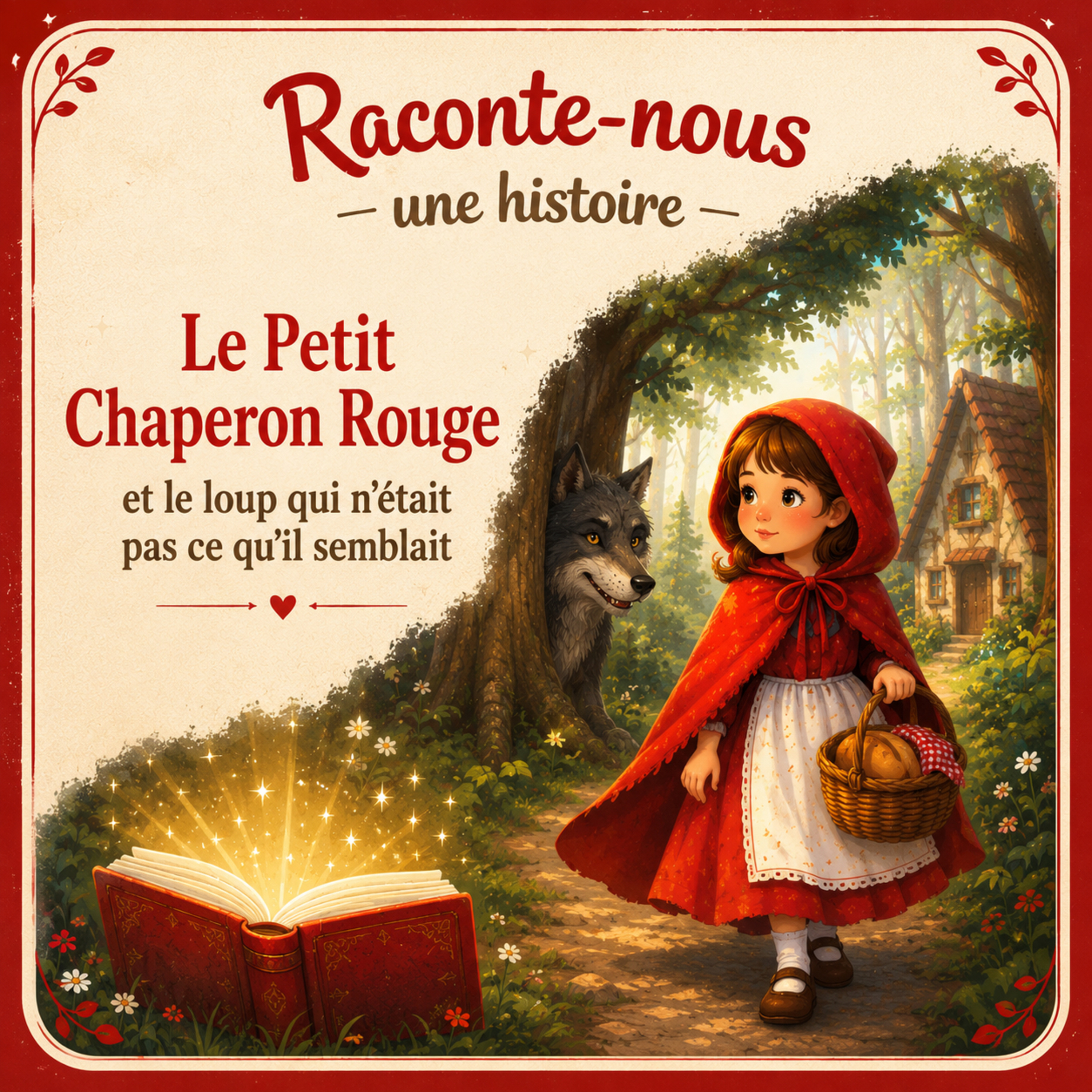 Le Petit chaperon rouge et le loup qui n’était pas ce qu’il semblait… 🐺 episode artwork