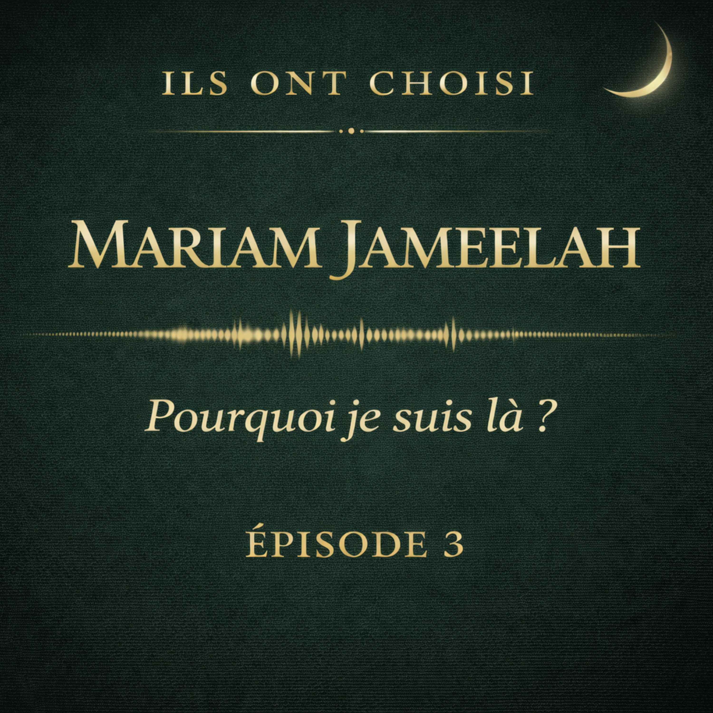 Épisode 3 — Mariam Jameelah : Pourquoi je suis là ? episode artwork