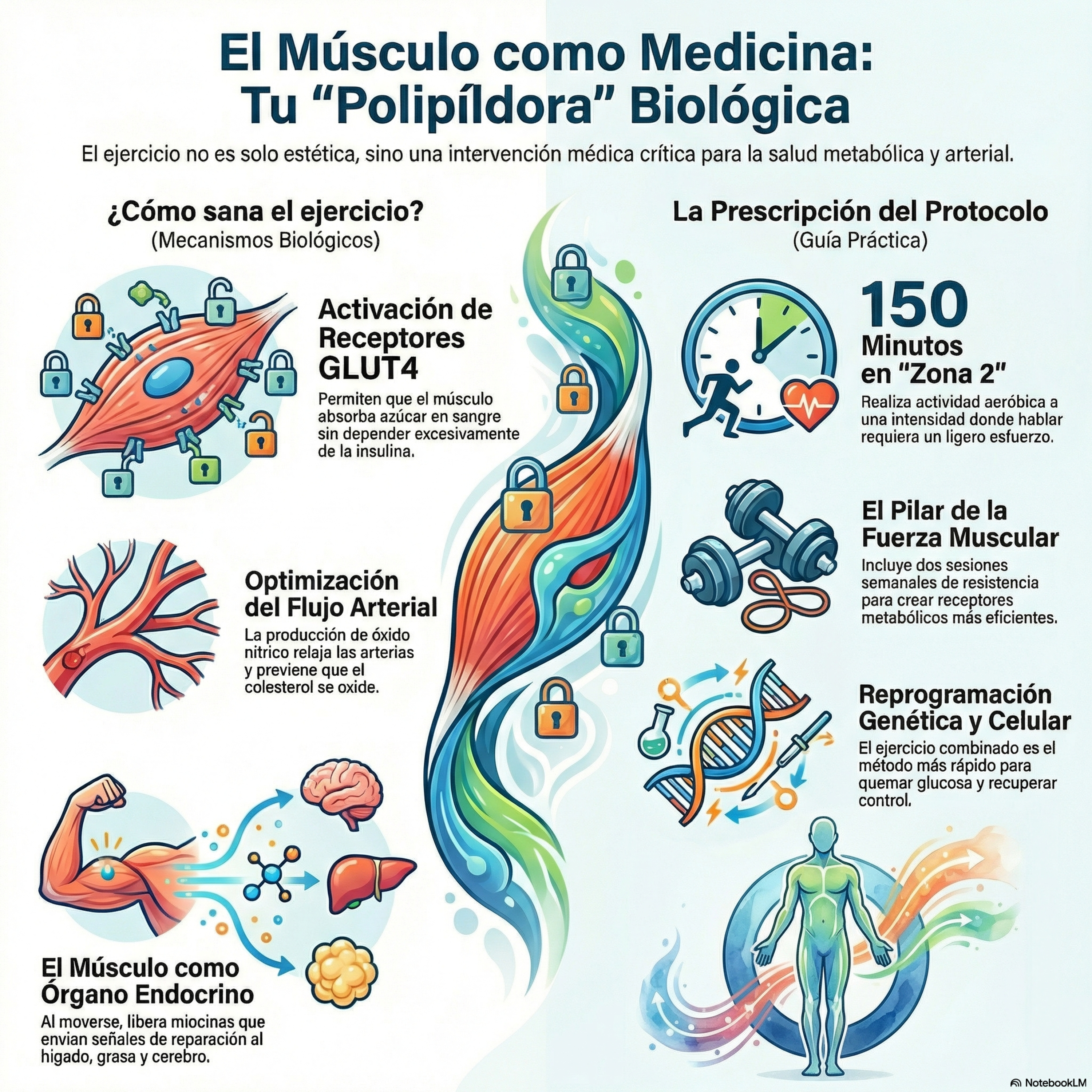 Músculo como Medicina: Tu receta biológica para la salud metabólica. Episodio 7.