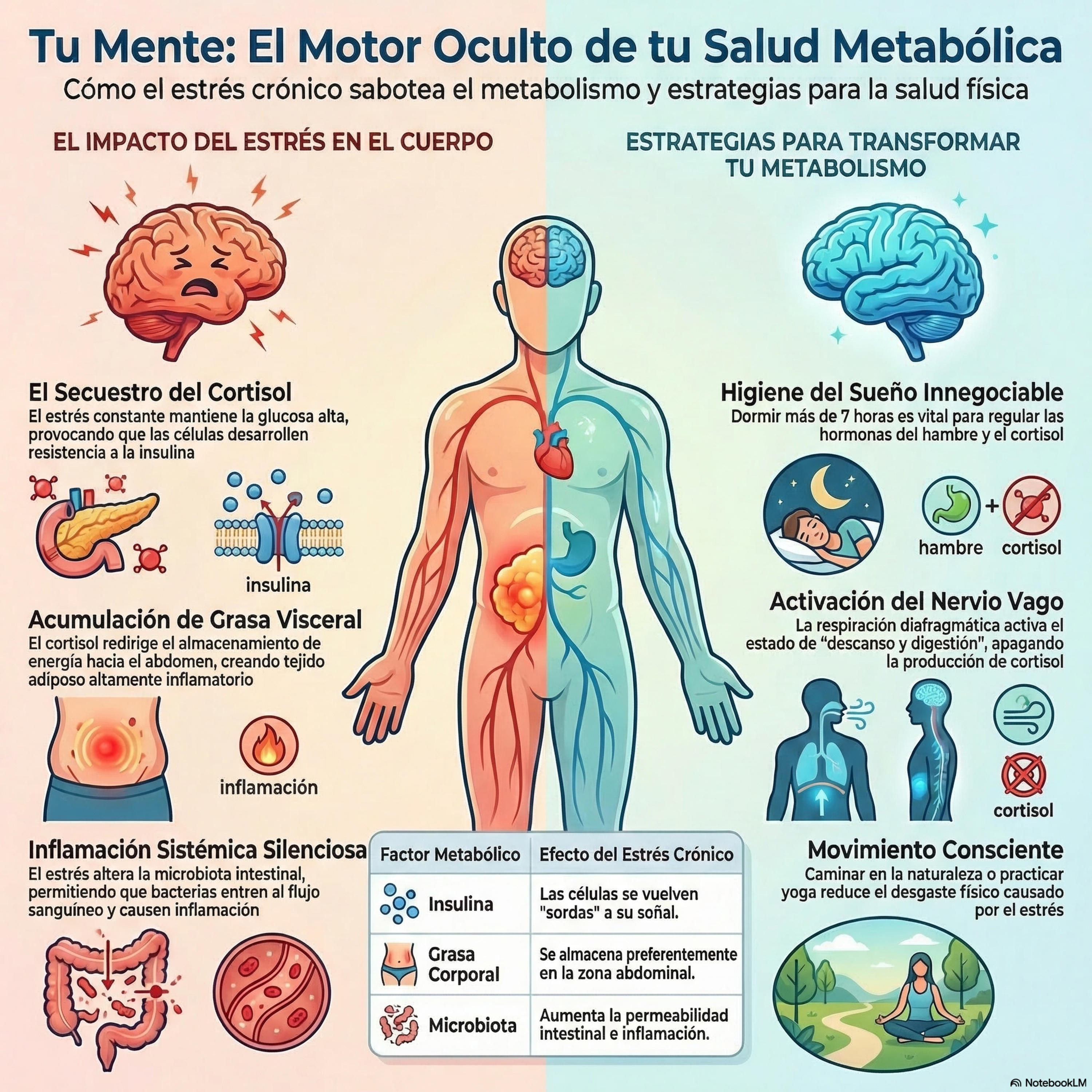 Tu Mente: El Motor Oculto de Tu Salud Metabólica. Episodio 10