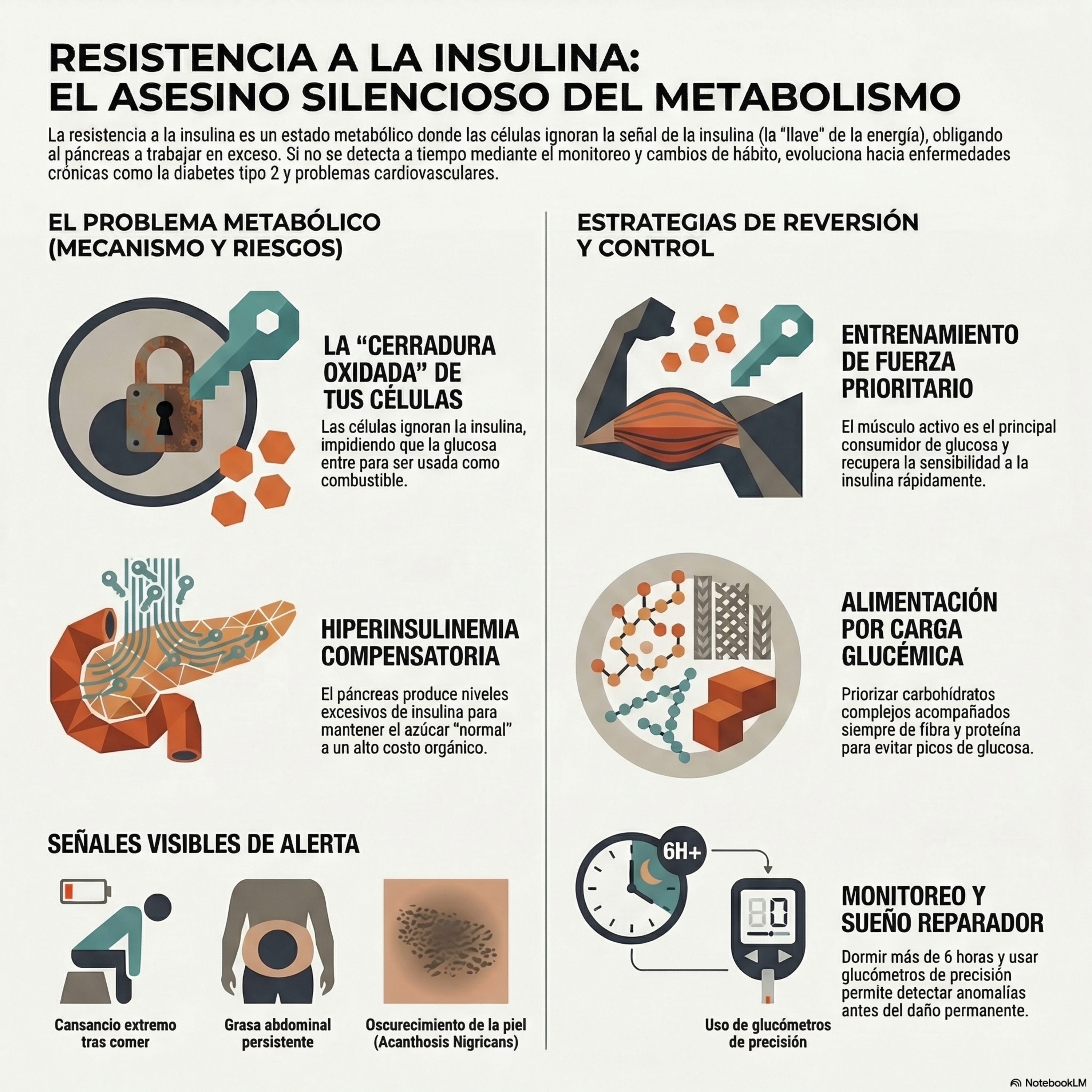 Resistencia a la Insulina: La Llave del Bienestar Metabólico. Episodio 2