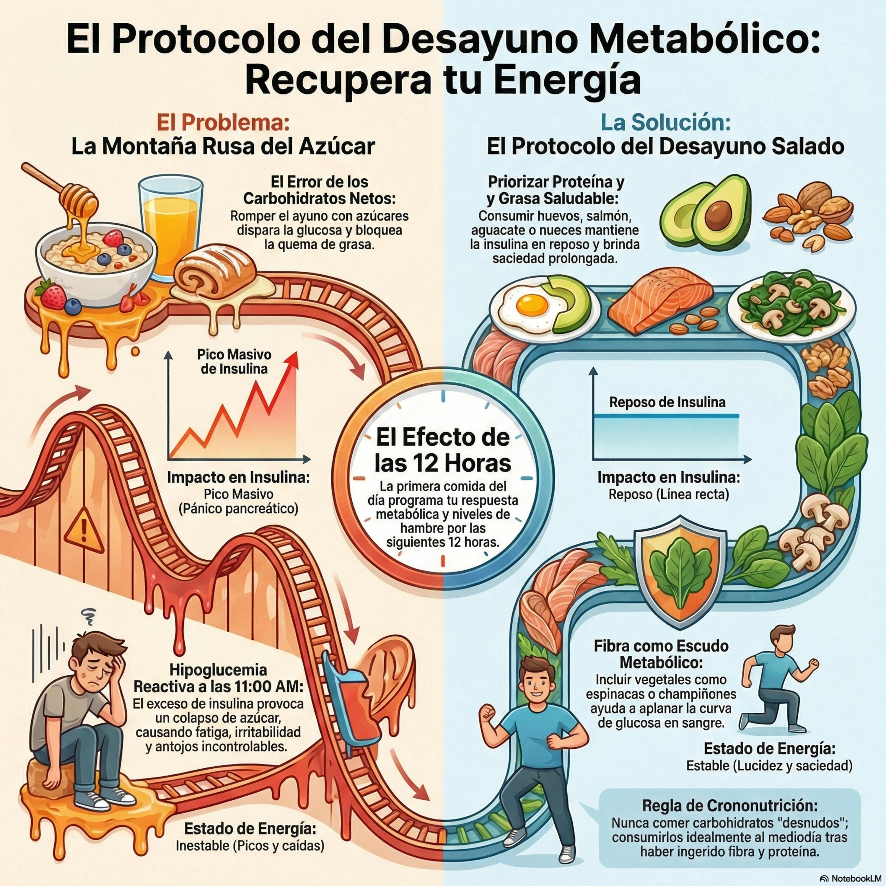 ¿Qué desayunar para evitar picos de glucosa? El fraude de la avena y la fruta. Episodio 16