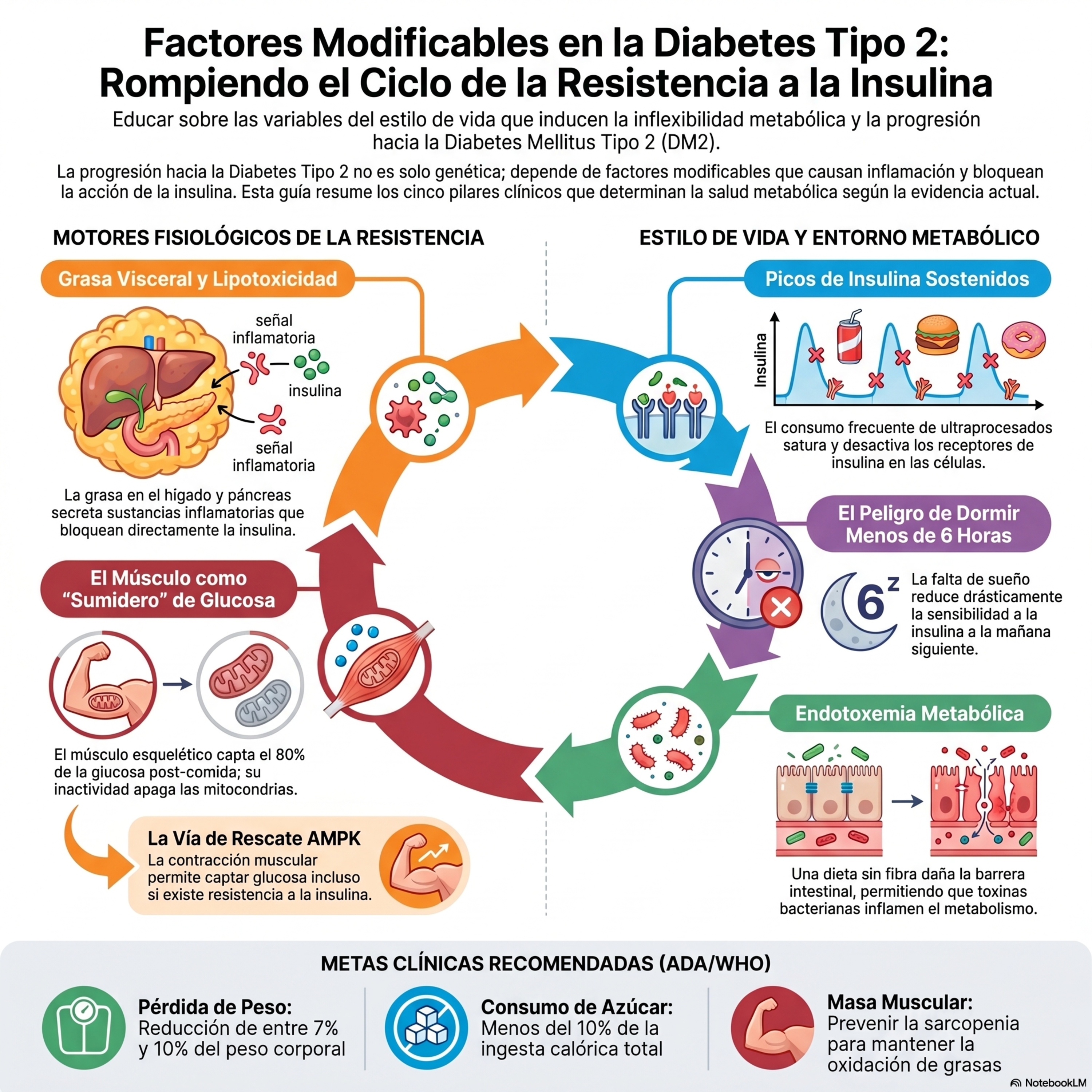 Cómo Evitar el Diagnóstico: Factores de Riesgo Modificables en la Resistencia a la Insulina y Diabetes Tipo 2. Episodio 42.