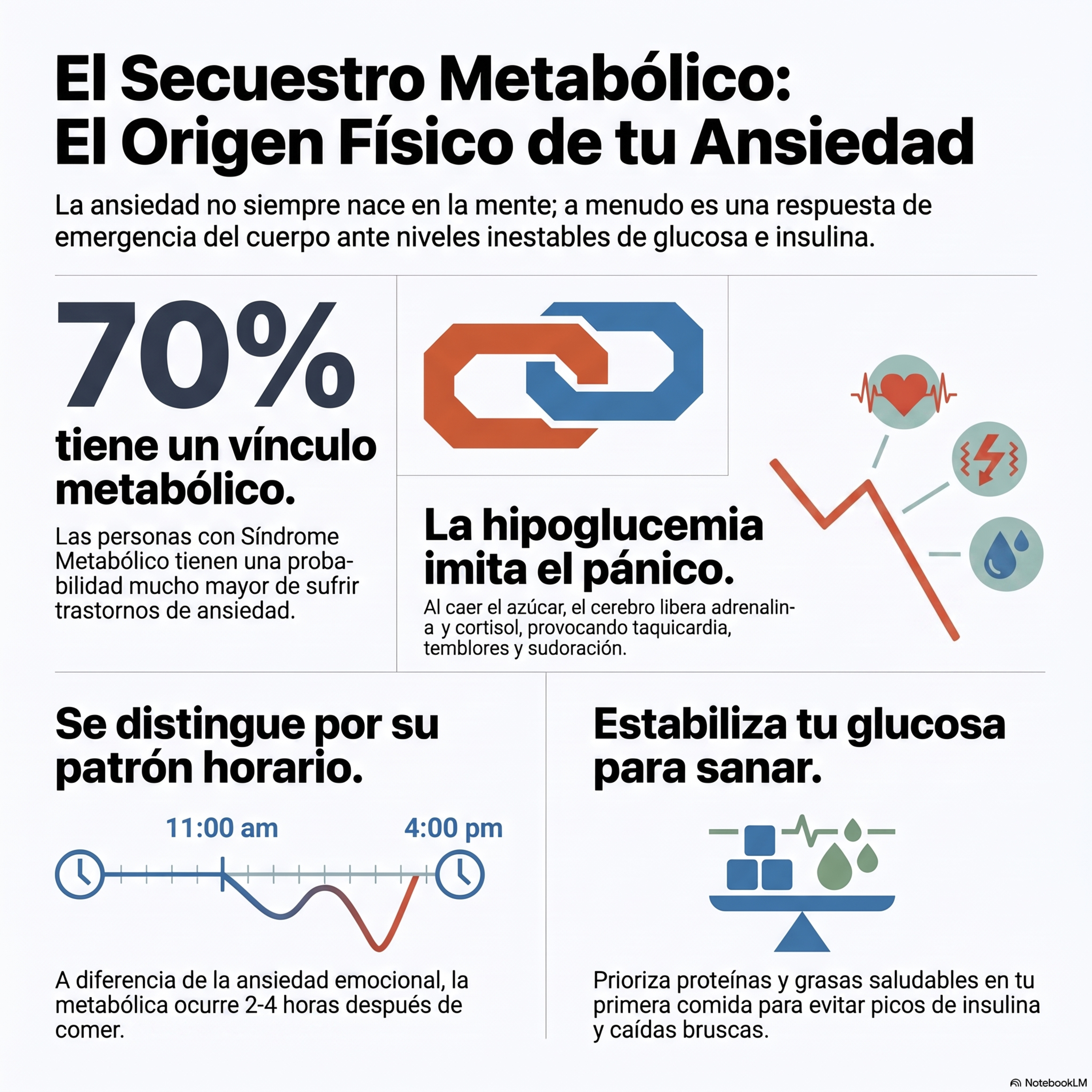 Ansiedad, Cortisol y Resistencia a la Insulina: El Secuestro Metabólico. Episodio 49.